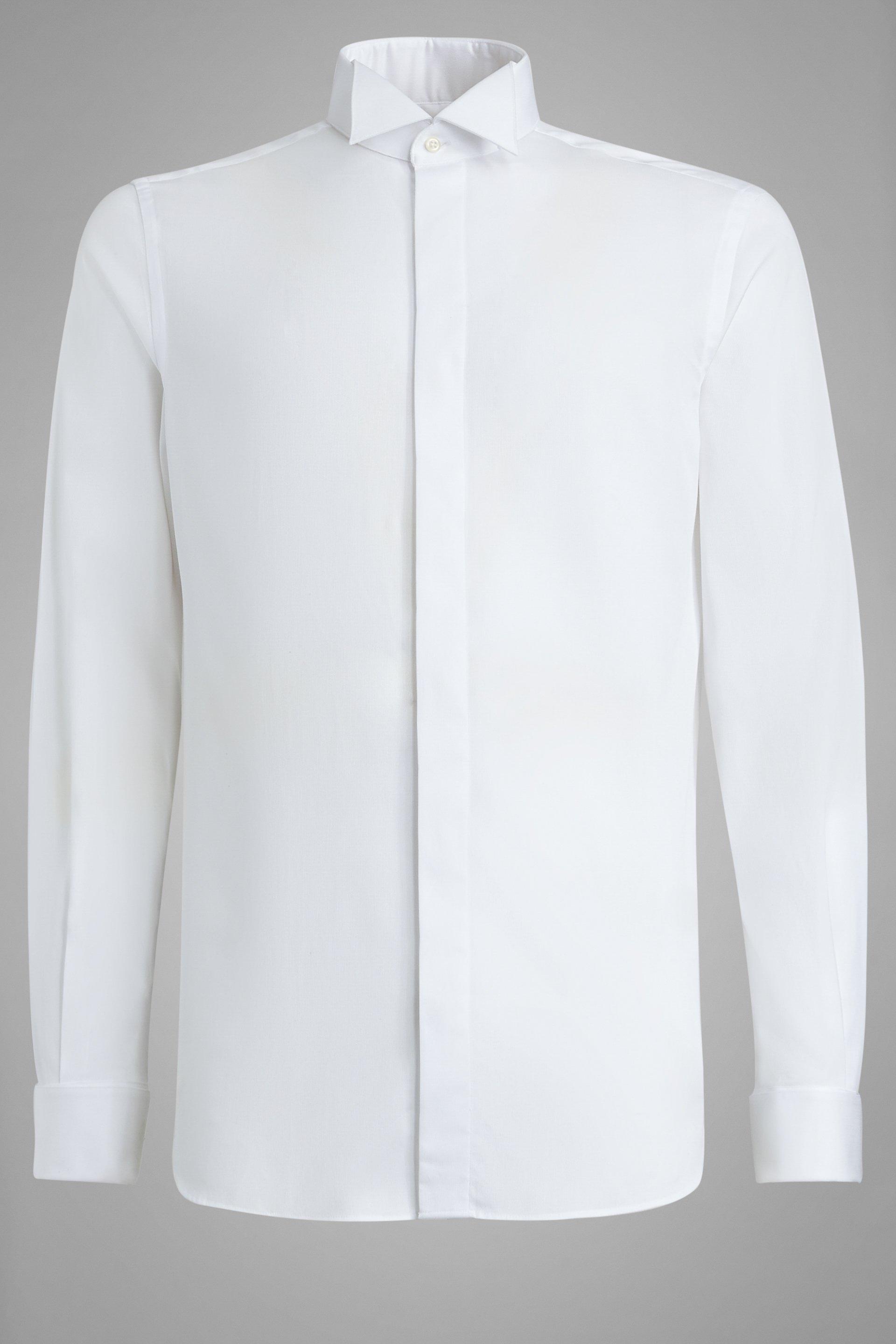 White Cotton Shirt, , large image number 2