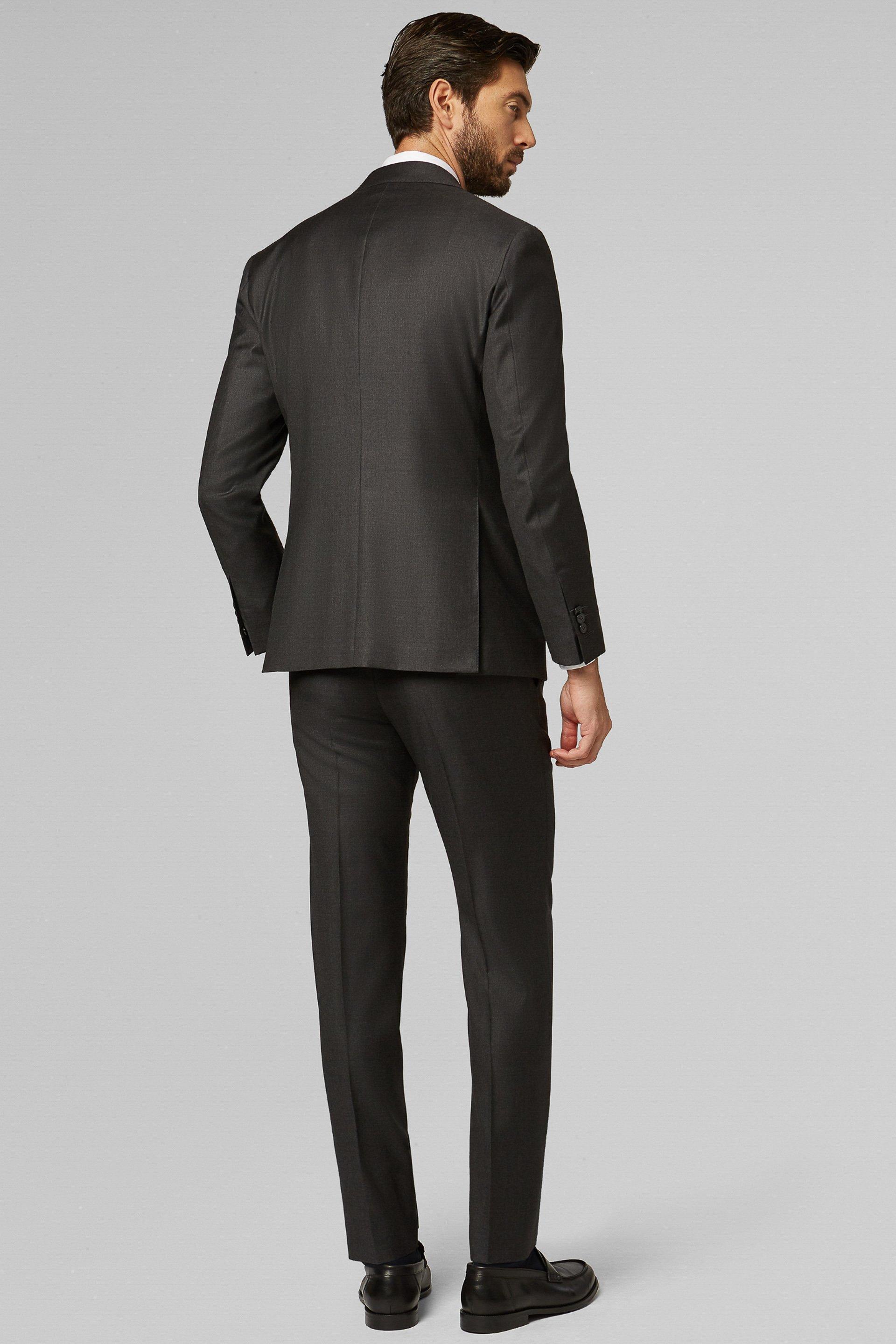 Grey Super 150 Wool Napoli Suit, , large image number 1