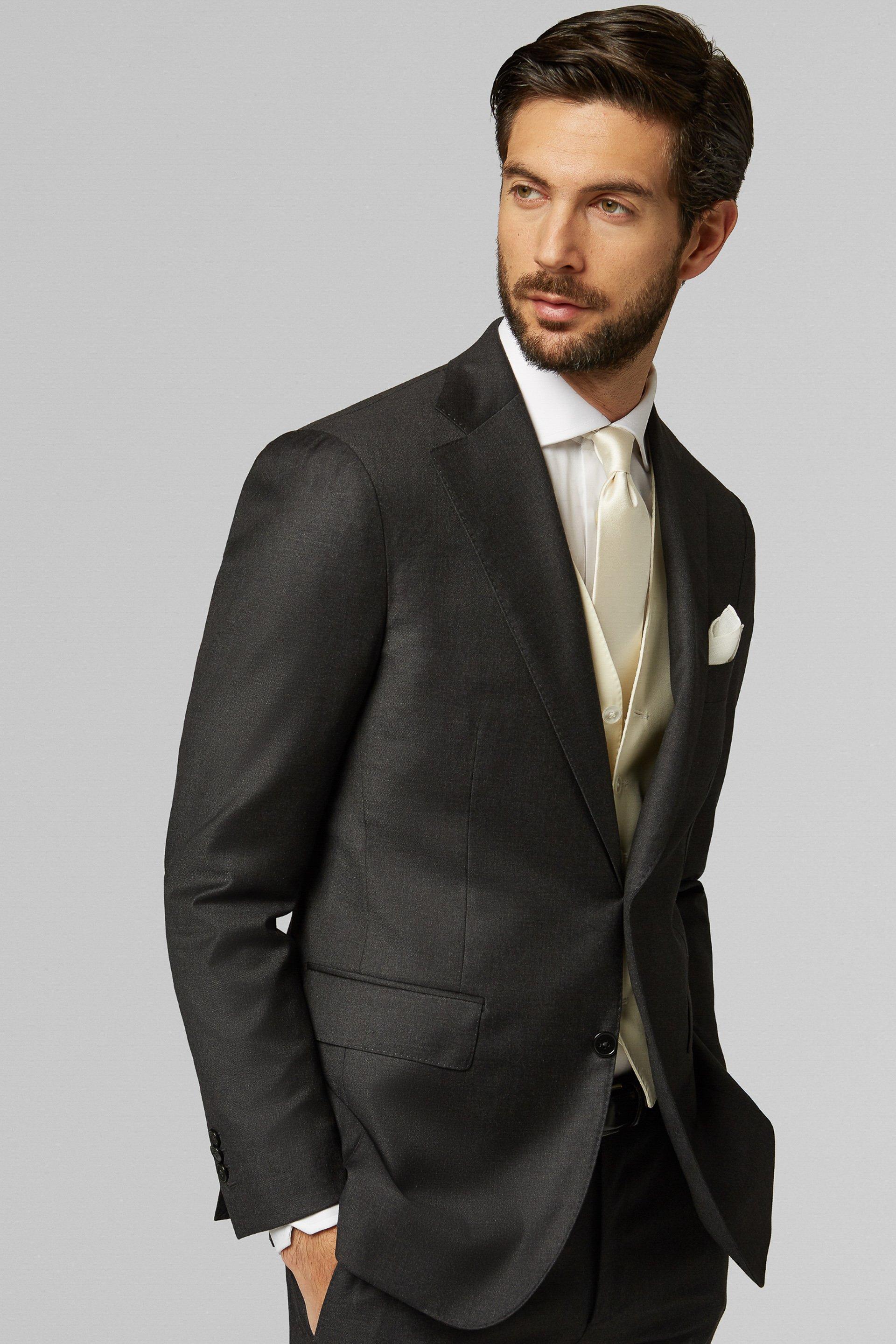 Grey Super 150 Wool Napoli Suit, , large image number 2