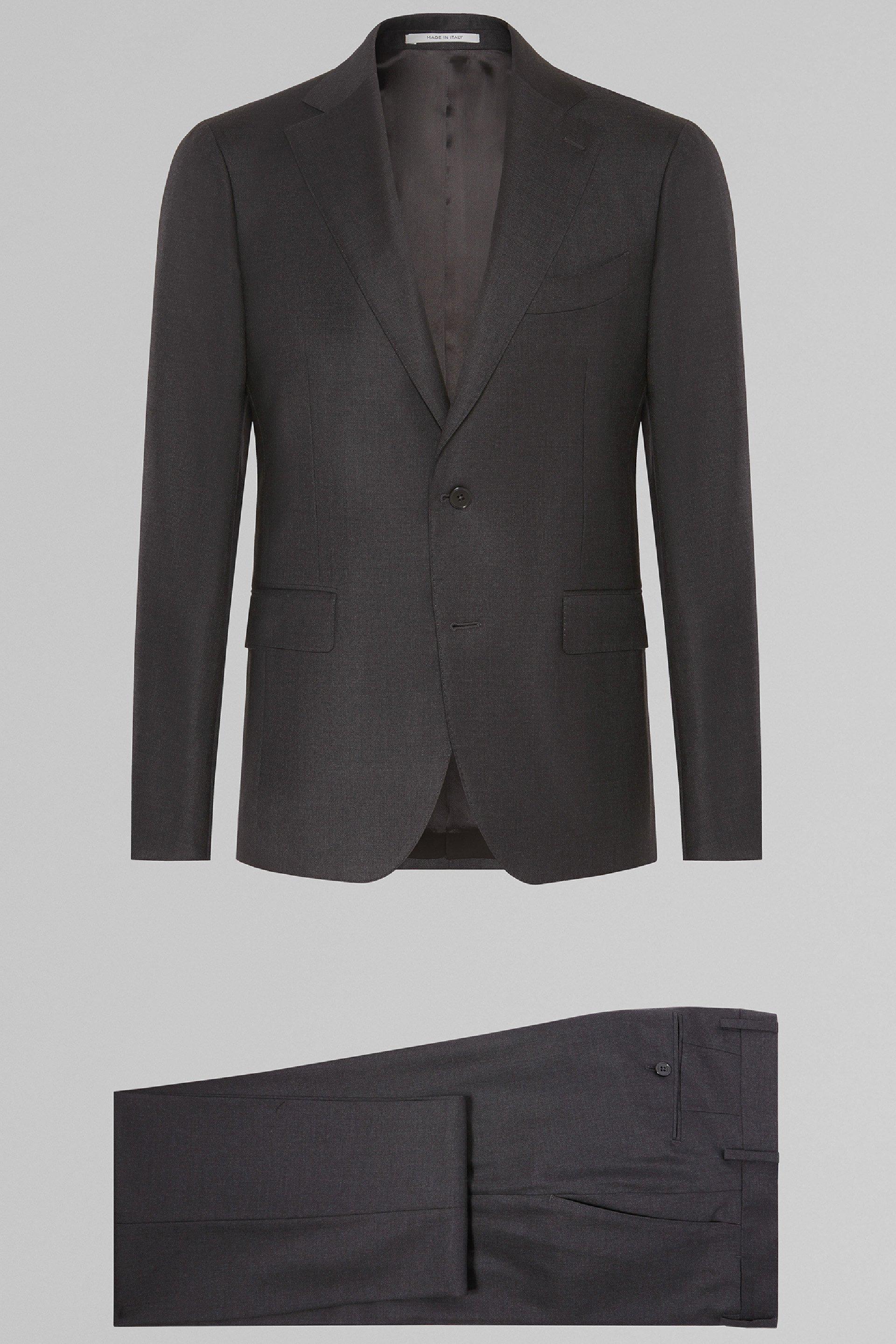 Grey Super 150 Wool Napoli Suit, , large image number 3