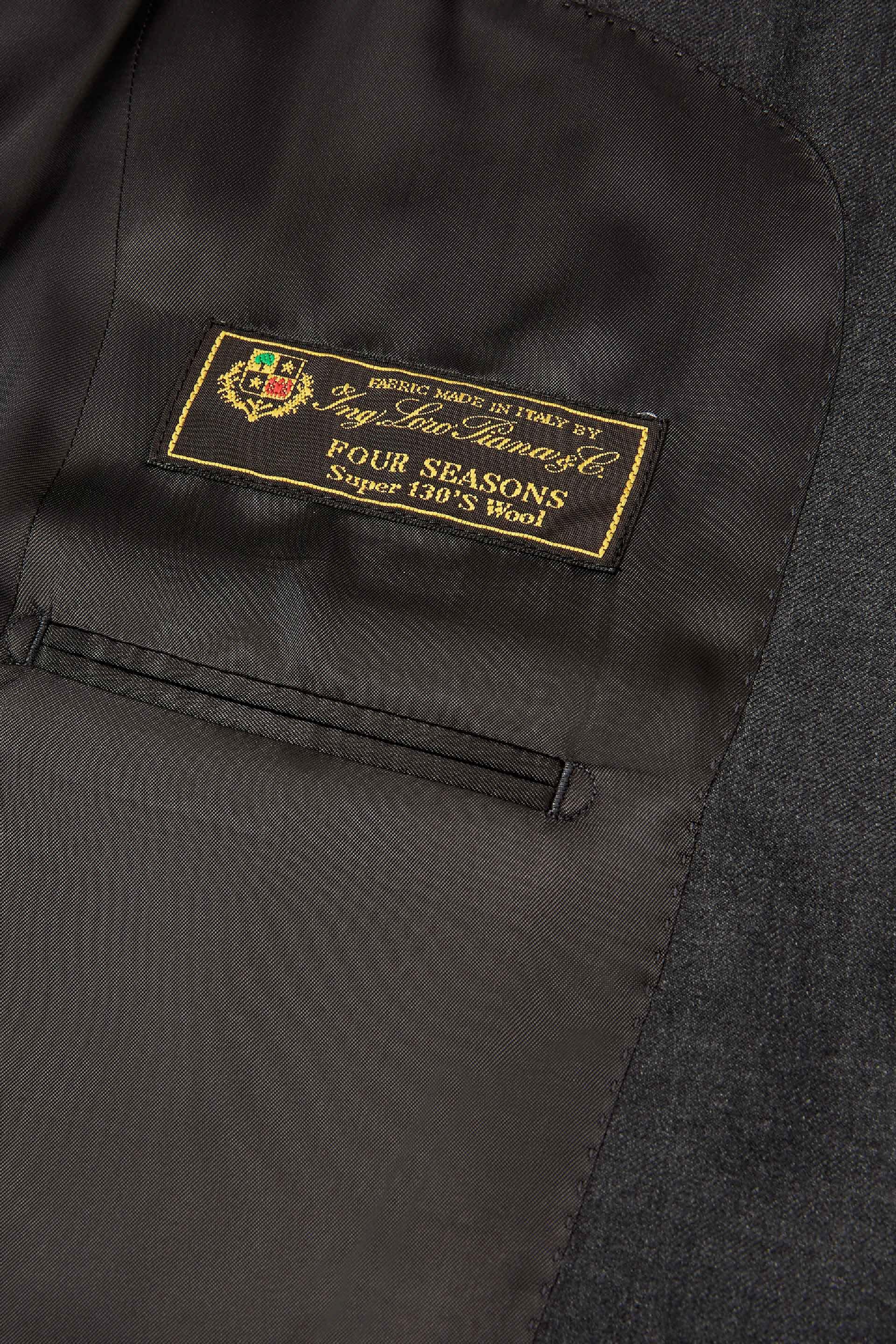 Grey Super 150 Wool Napoli Suit, , large image number 4