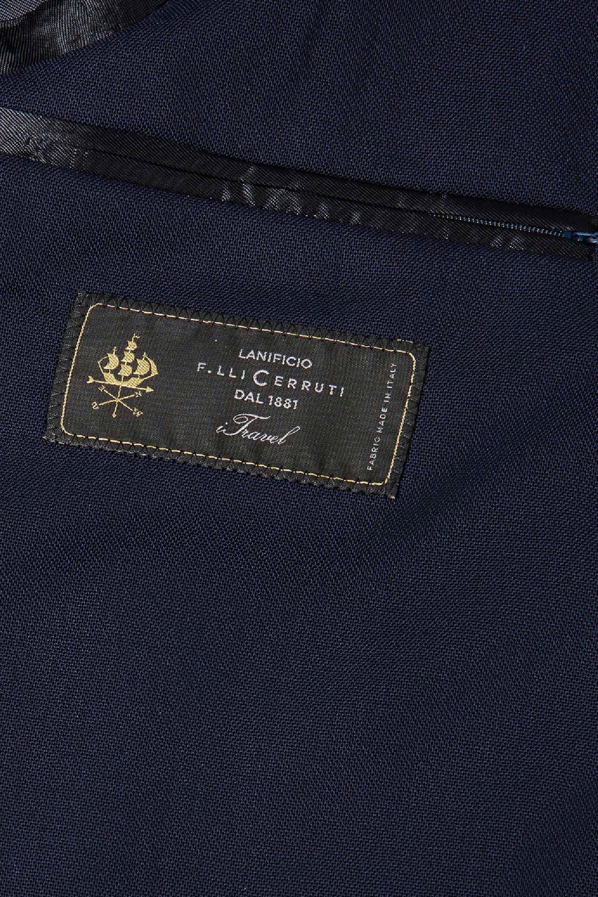 Blue Slim Travel Suit Jacket, , large image number 2