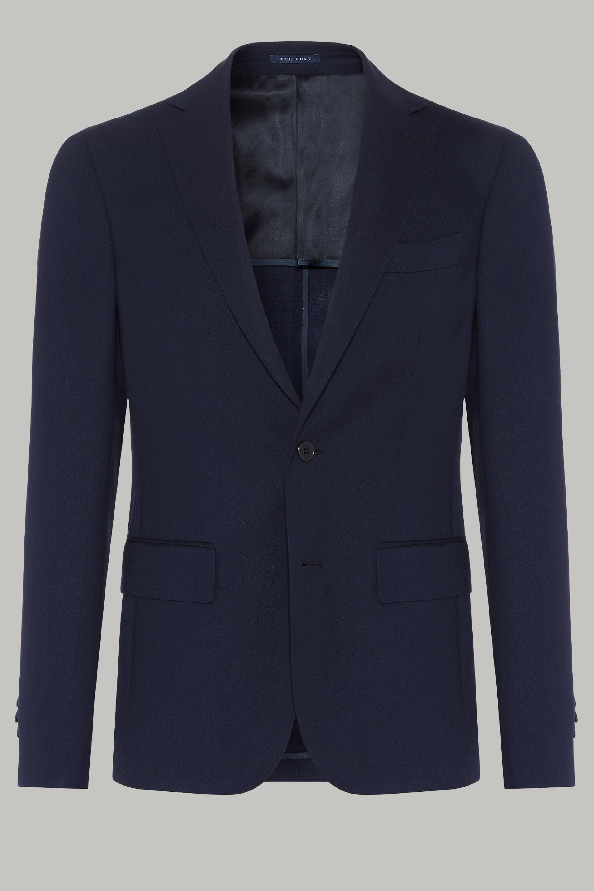 Blue Slim Travel Suit Jacket, , large image number 4