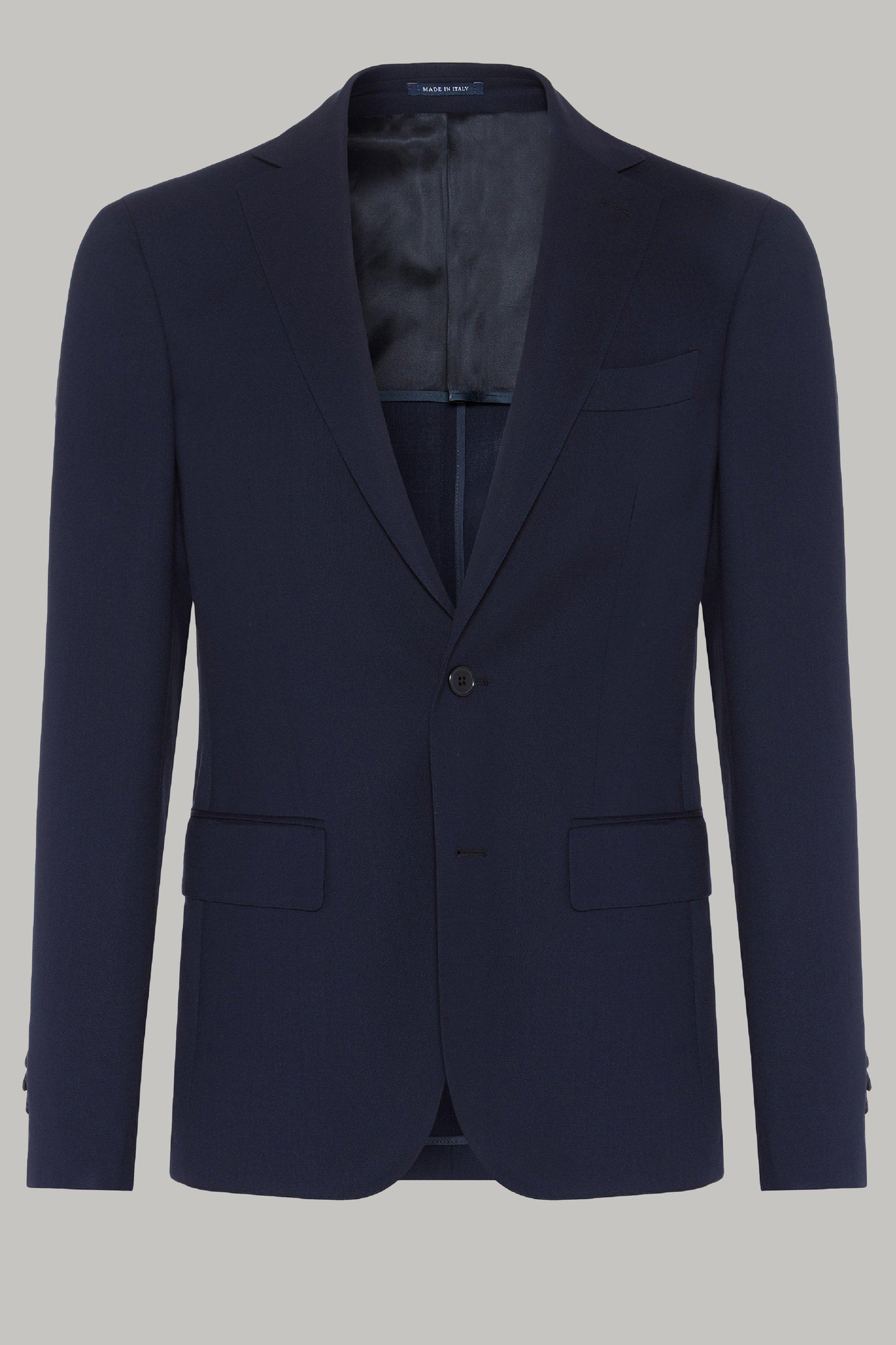 Blue Slim Travel Suit Jacket, , large image number 7