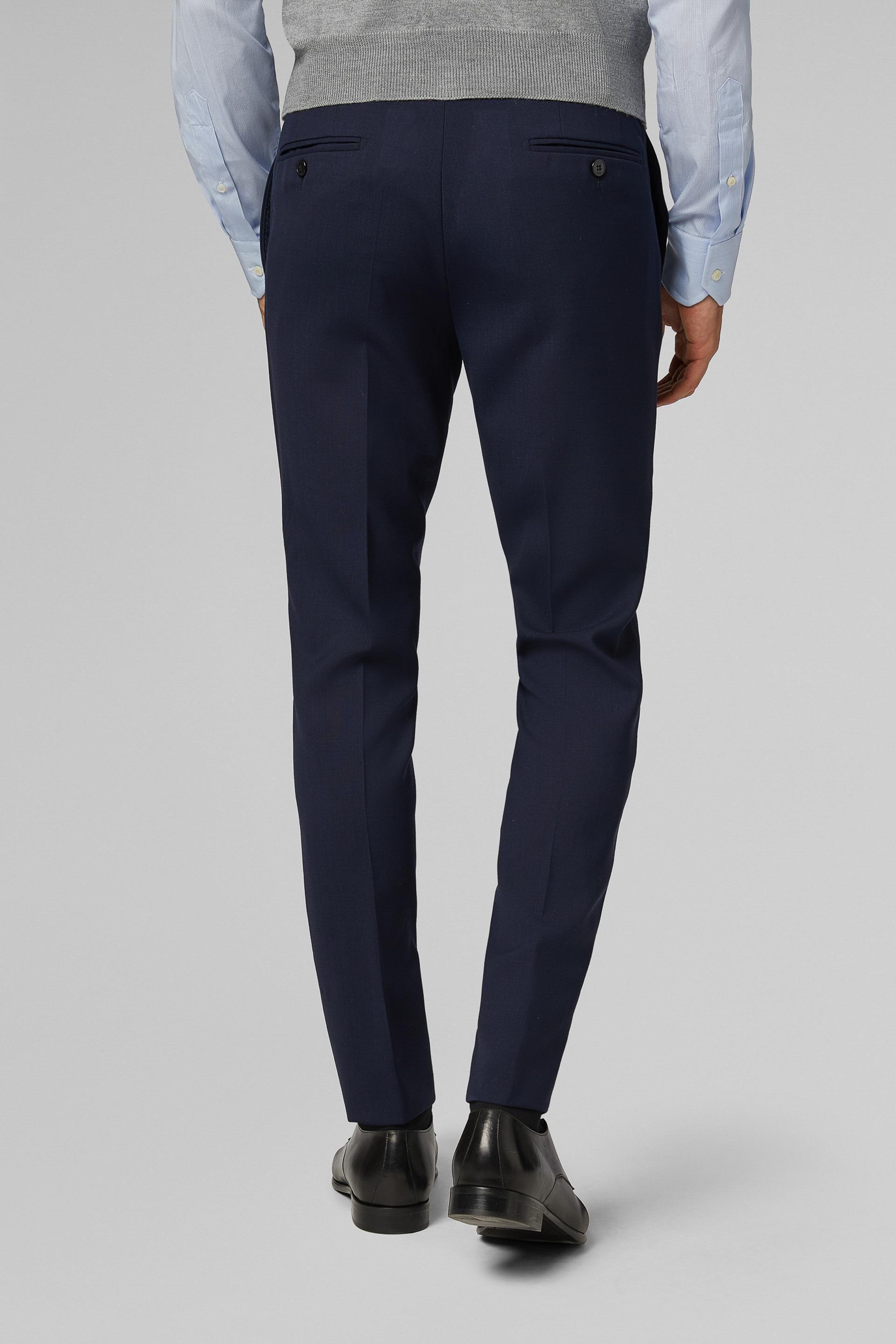 Blue Travel Suit Trousers, , large image number 1