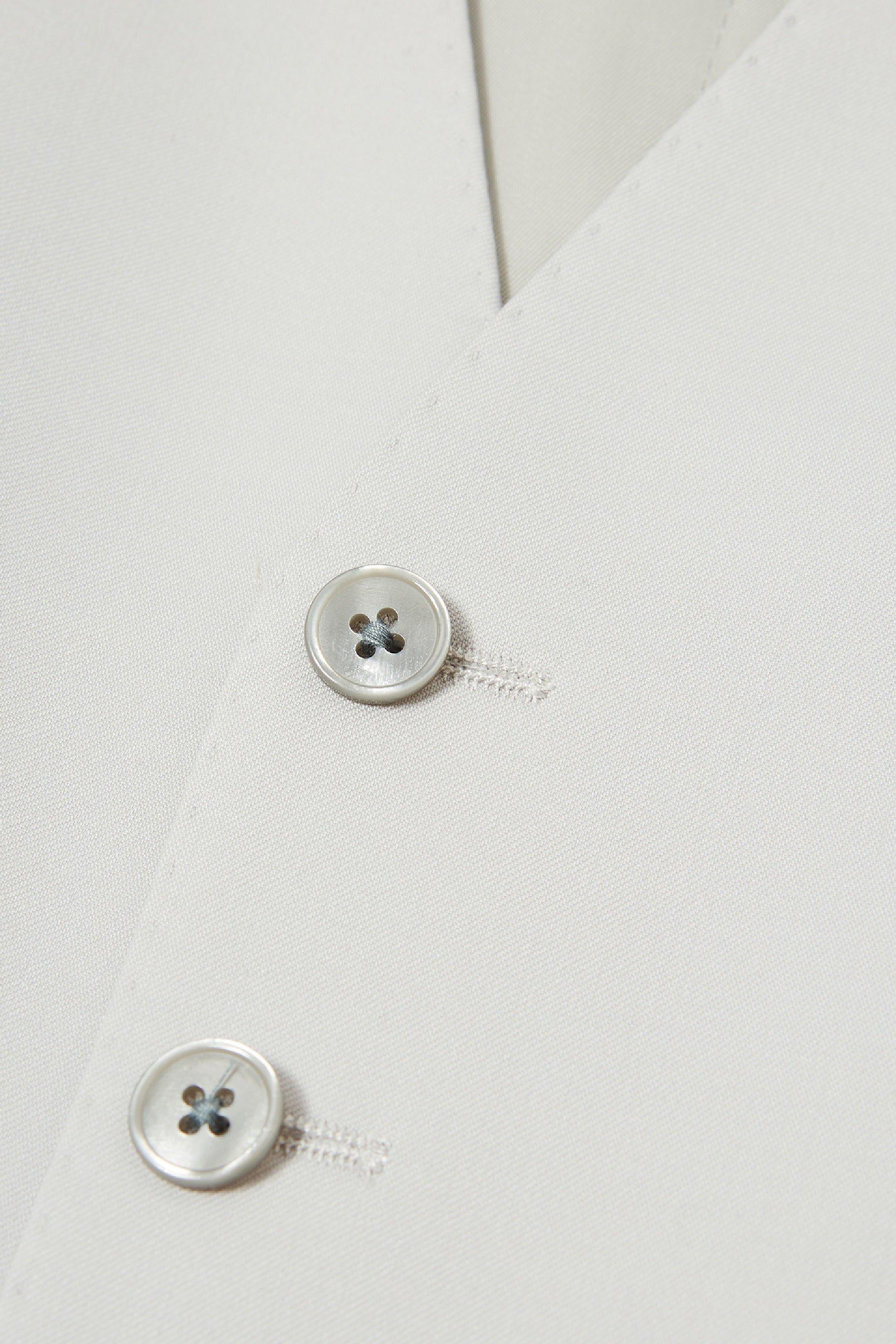 Windsor Collar Shirt White, , large image number 5