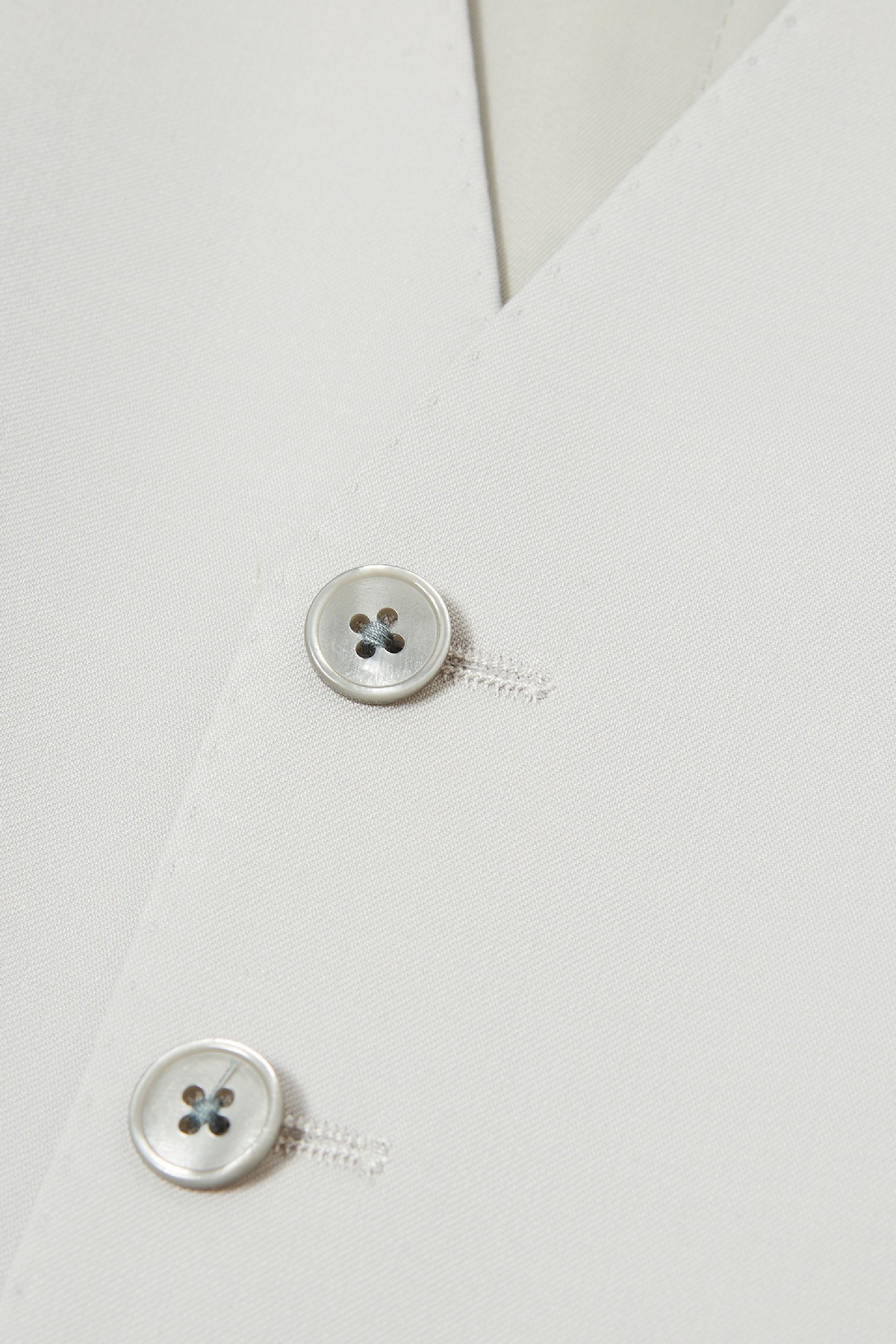 Windsor Collar Shirt White, , large image number 6