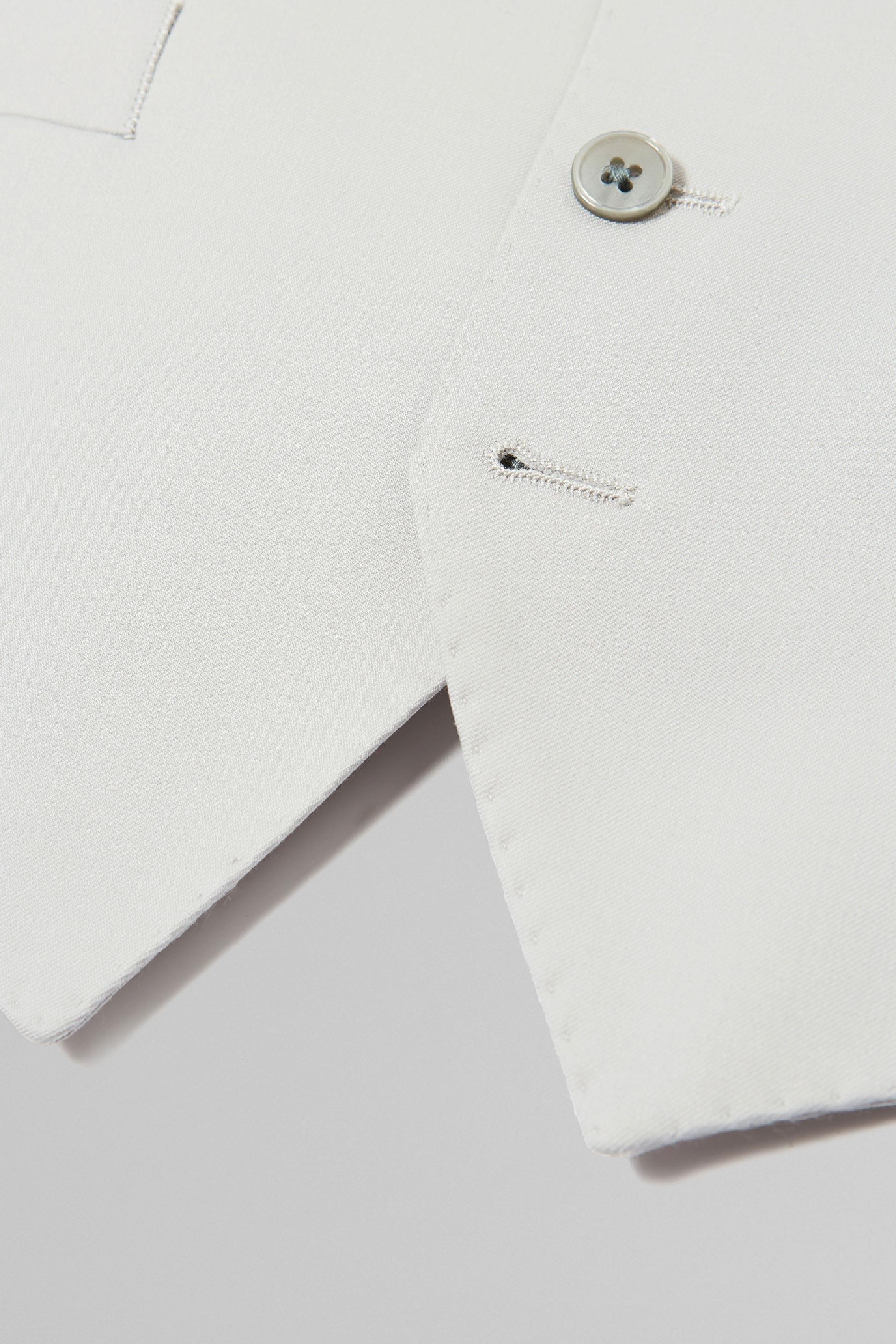 Pearl Grey Wool Waistcoat Grey, Grey pearl, large image number 11