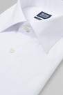 Boggi Milano - قميص قطن سليم مطاطي أبيض