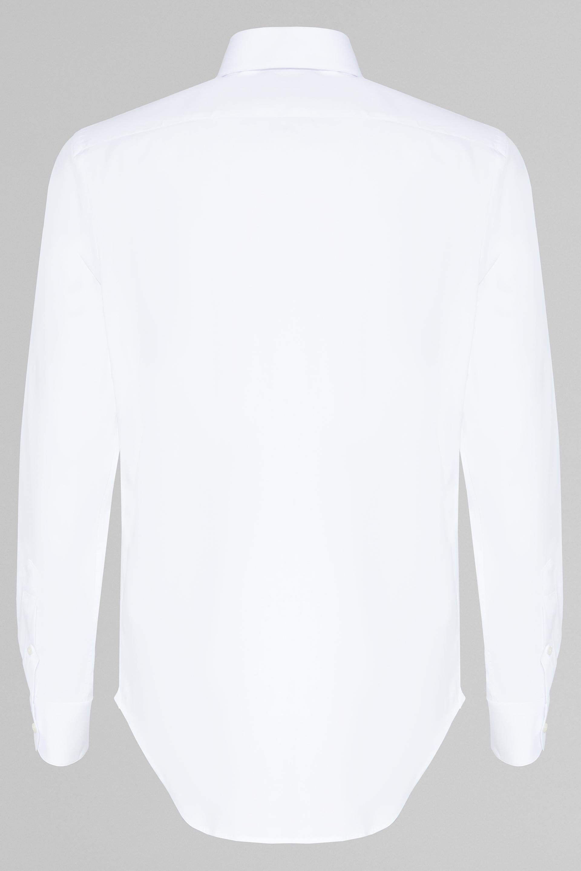 Boggi Milano - White Slim Stretch Cotton Shirt