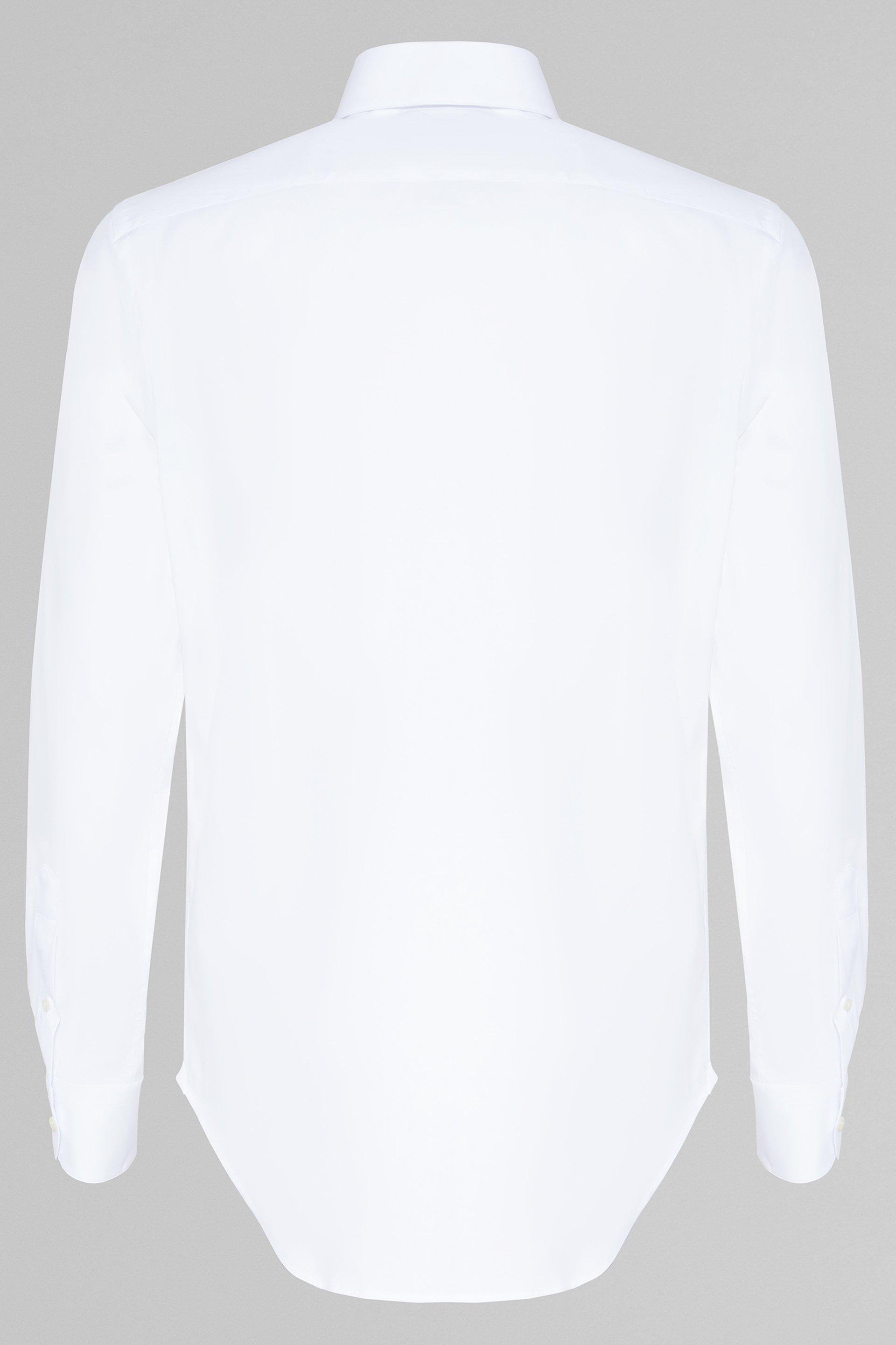 Boggi Milano - White Slim Stretch Cotton Shirt