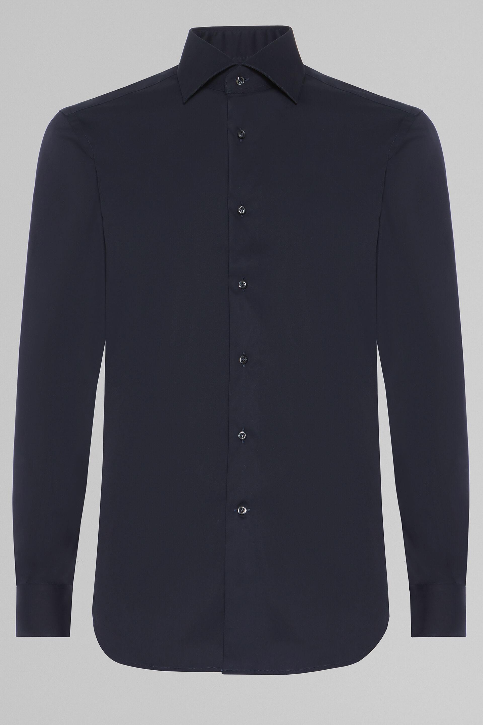 Slim Shirt Navy, Navy blue, large image number 3