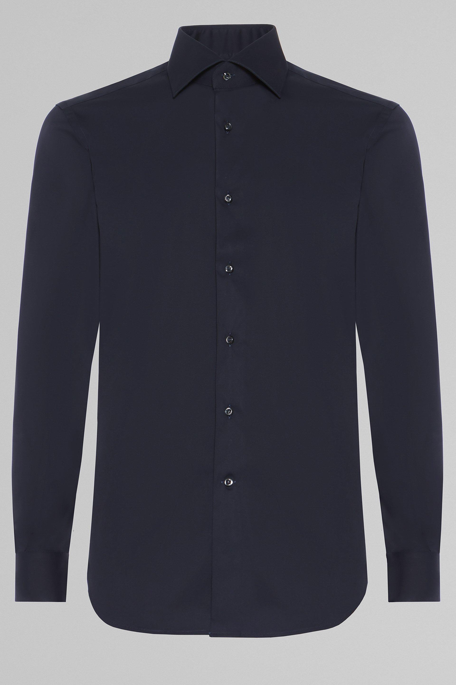 Slim Shirt Navy, Navy blue, large image number 4