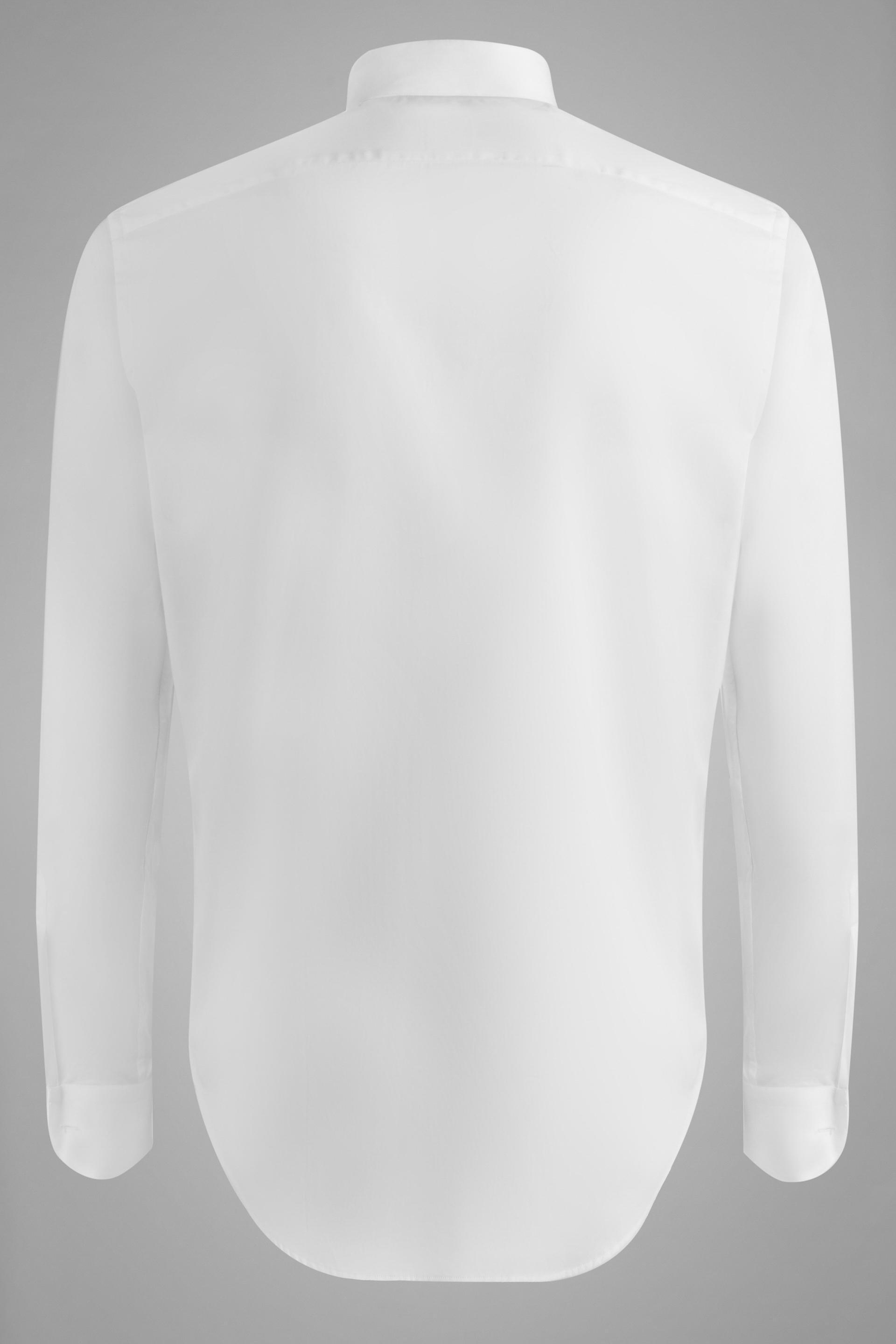 White Shirt With Wing Collar - Slim, , large image number 3