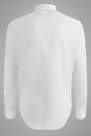 Boggi Milano - قميص سليم بياقة مجنحة أبيض