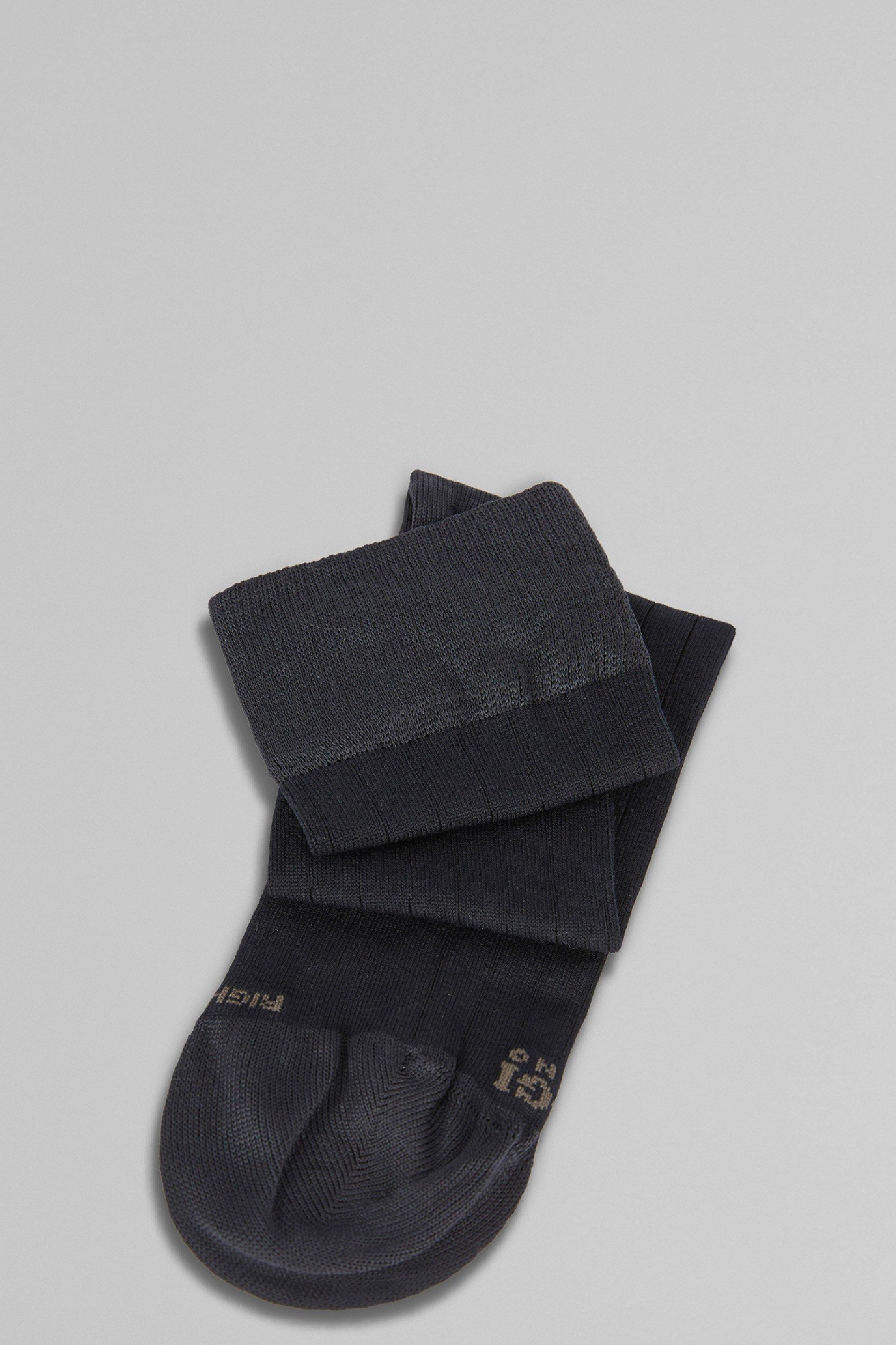 Performance Yarn Ribbed Socks Navy, Navy blue, large image number 2