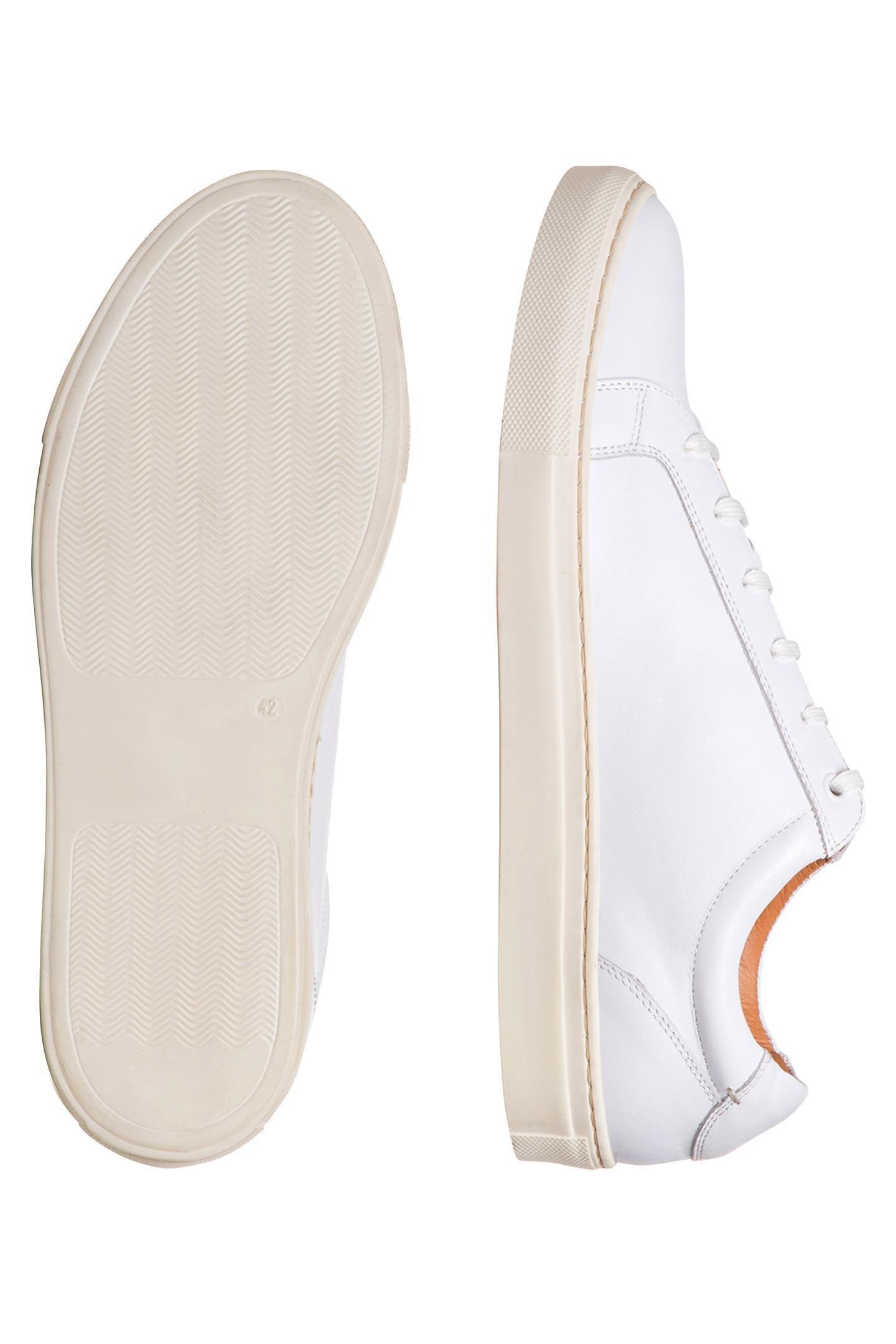 Leather Sneakers White, , large image number 3