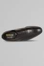 Boggi Milano - Black Oxford Shoes In Brogued Leather