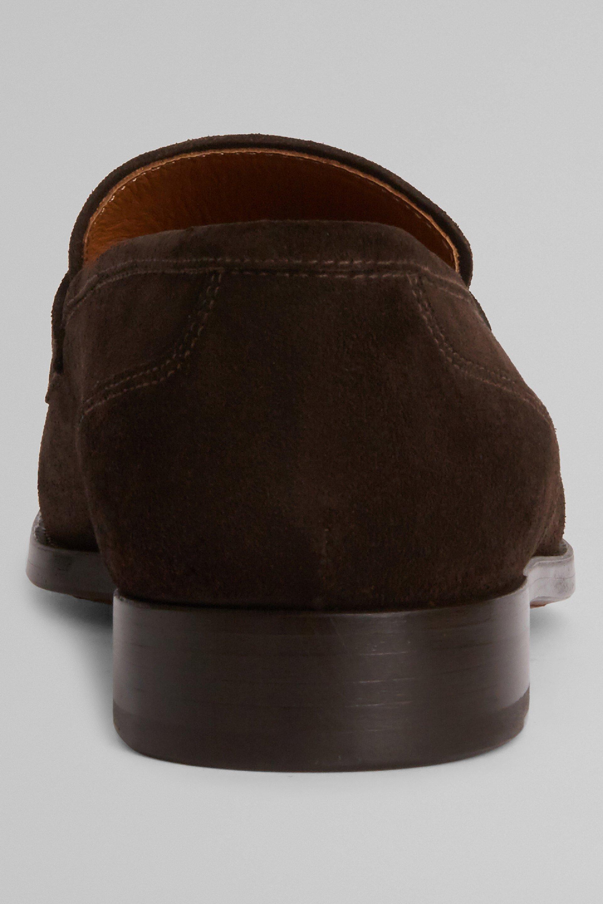 Brown Suede Loafers, , large image number 6