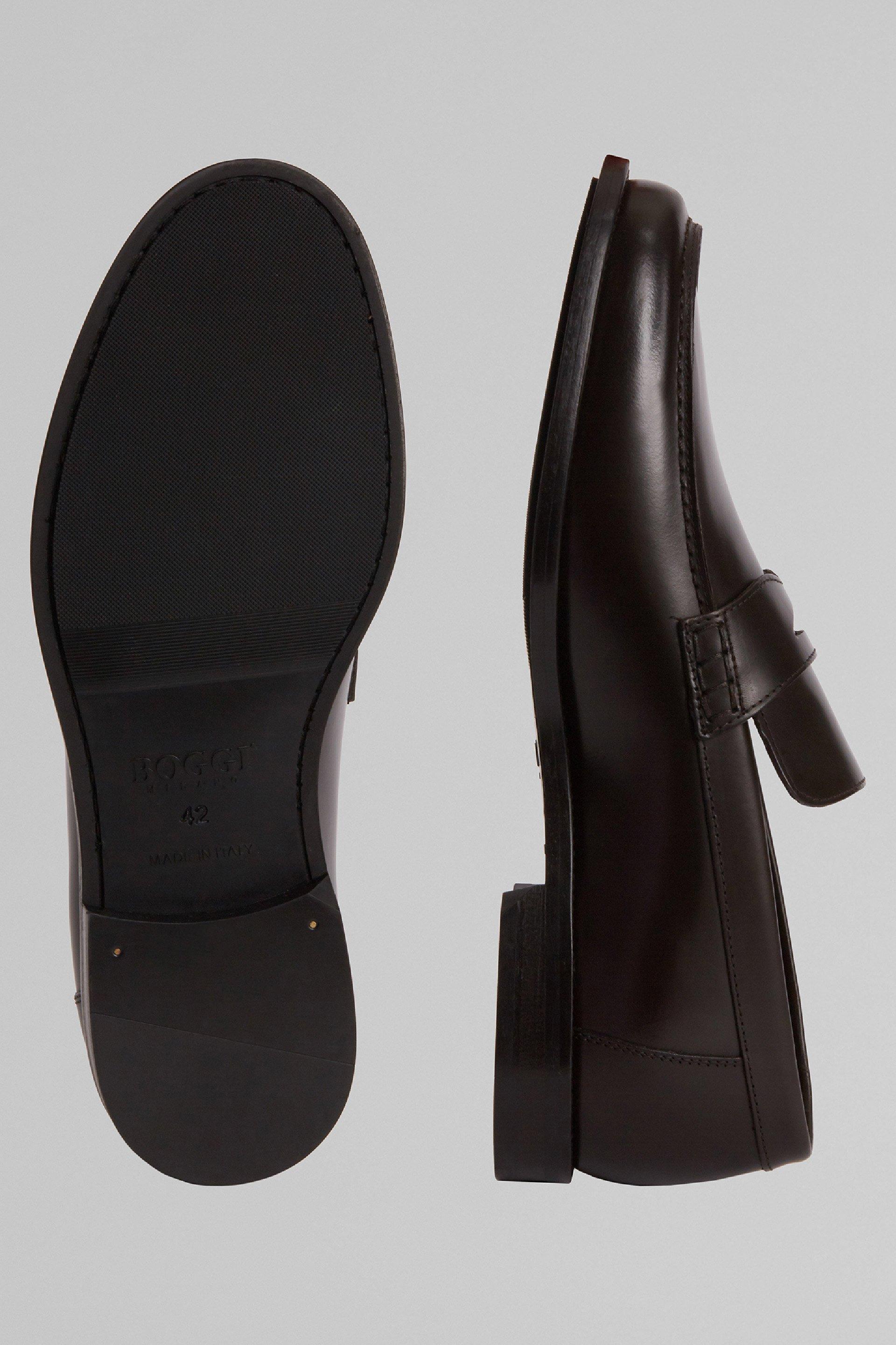 Brown Smooth Leather Loafers, , large image number 10
