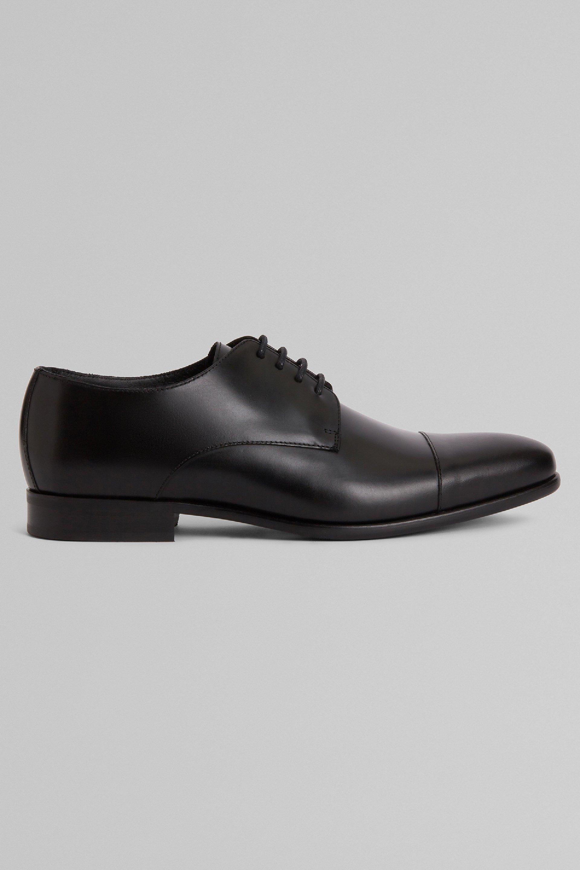 Black Derby Shoes, , large image number 0