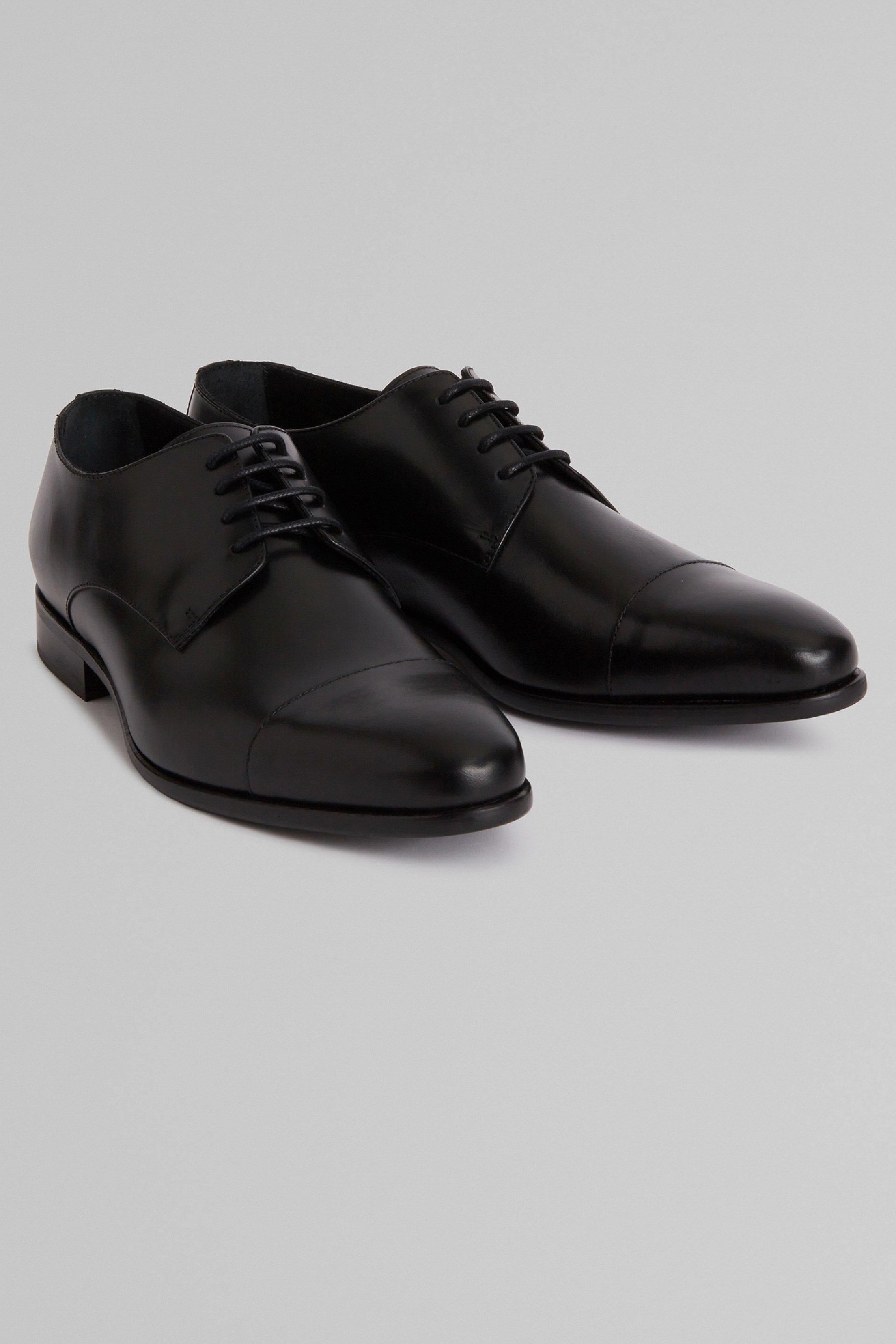 Black Derby Shoes, , large image number 2