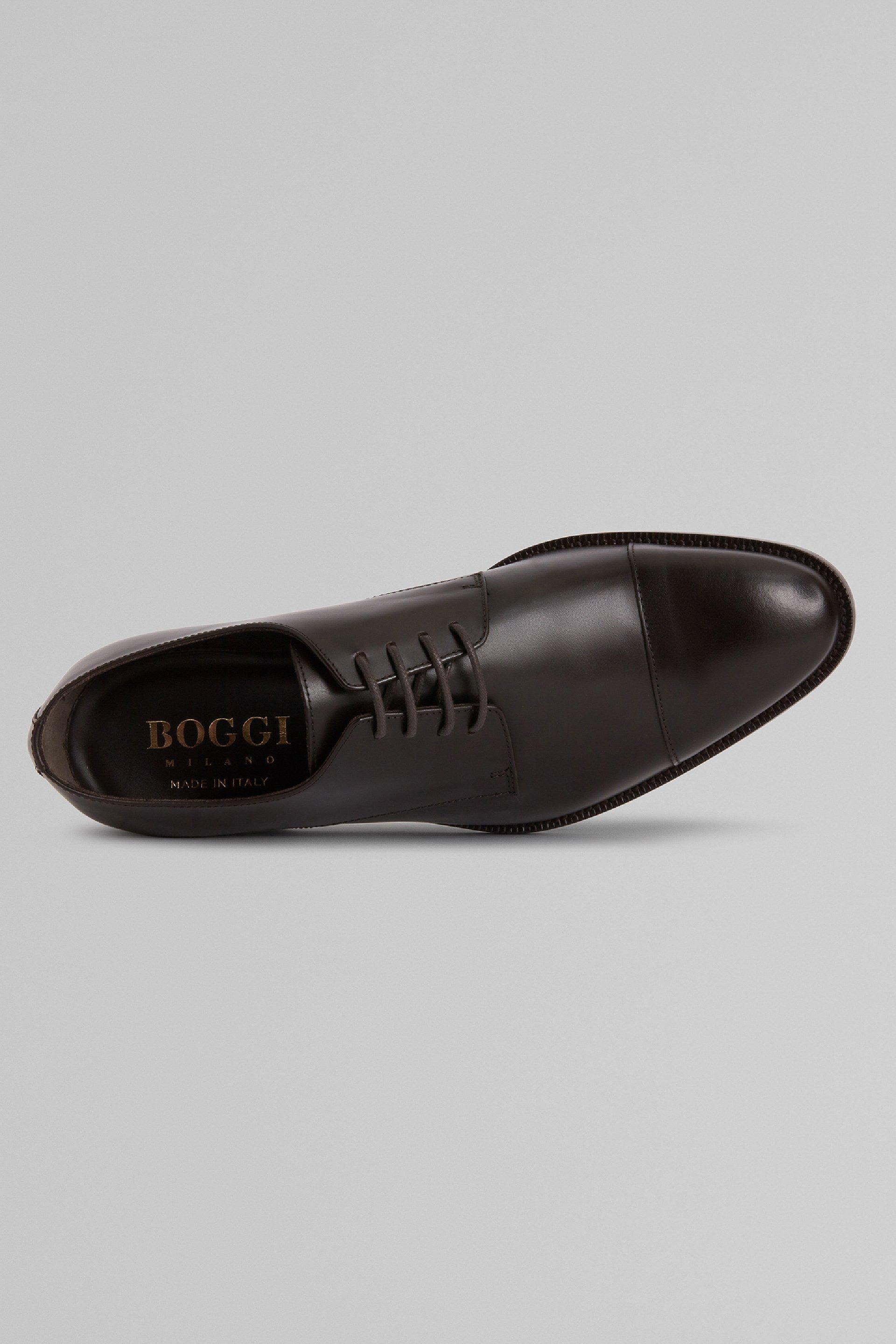 Boggi Milano - Brown Leather Derby Shoes