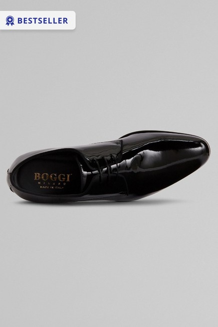 Boggi Milano - Black Patent Derby Shoes