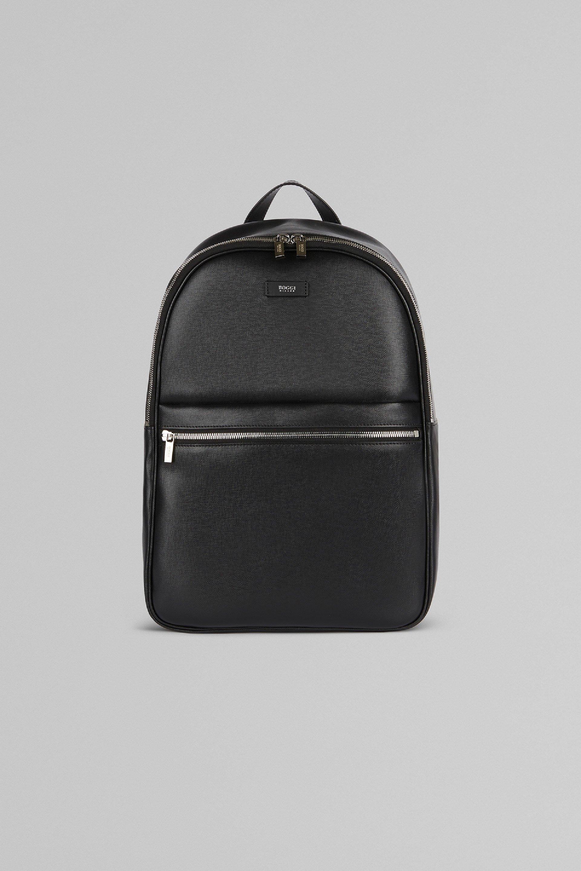 Boggi Milano - Black Caviar Leather Backpack