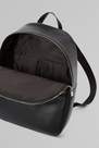 Boggi Milano - حقيبة ظهر جلد سوداء