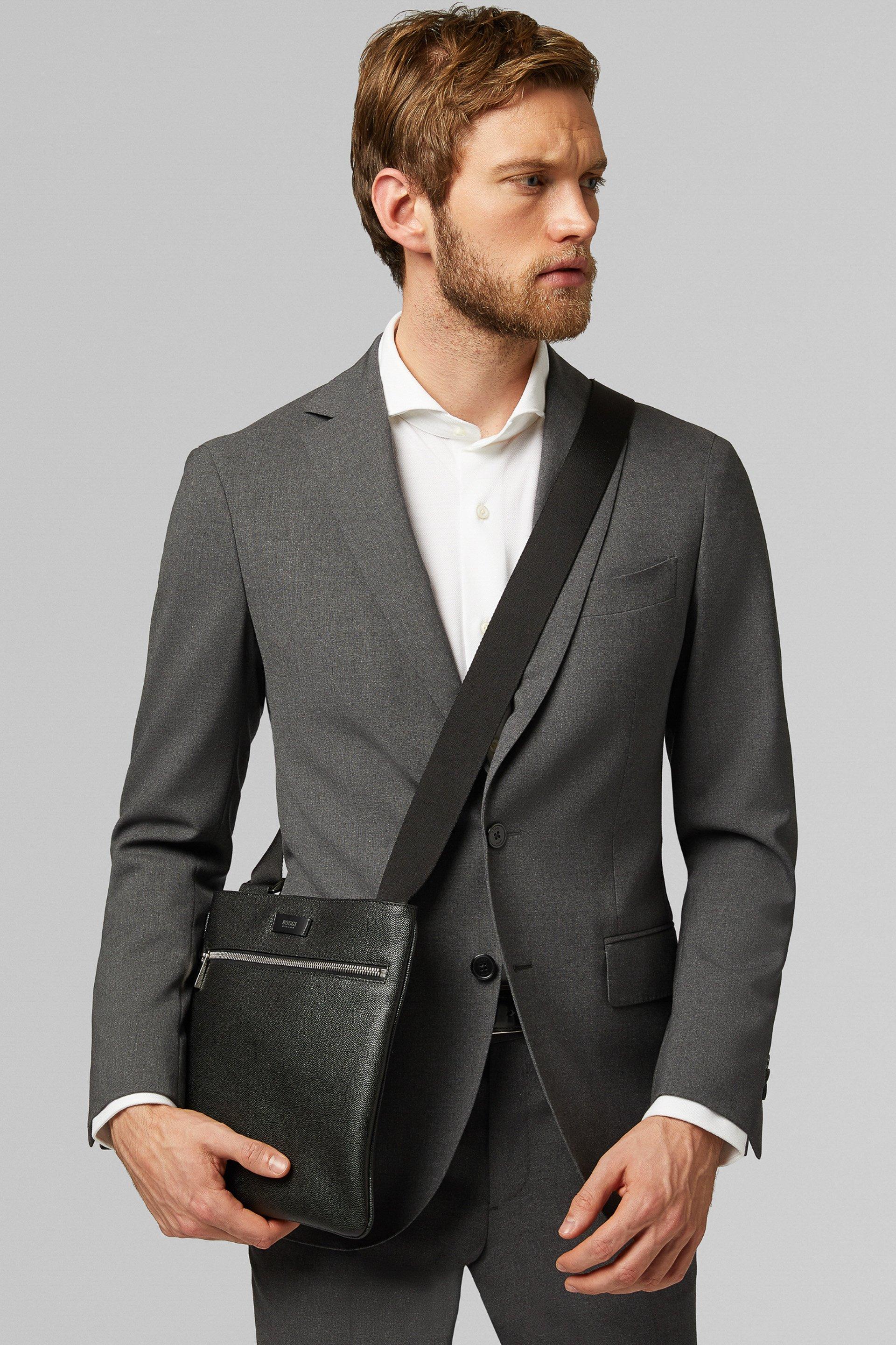 Caviar Leather Shoulder Bag Black, , large image number 2