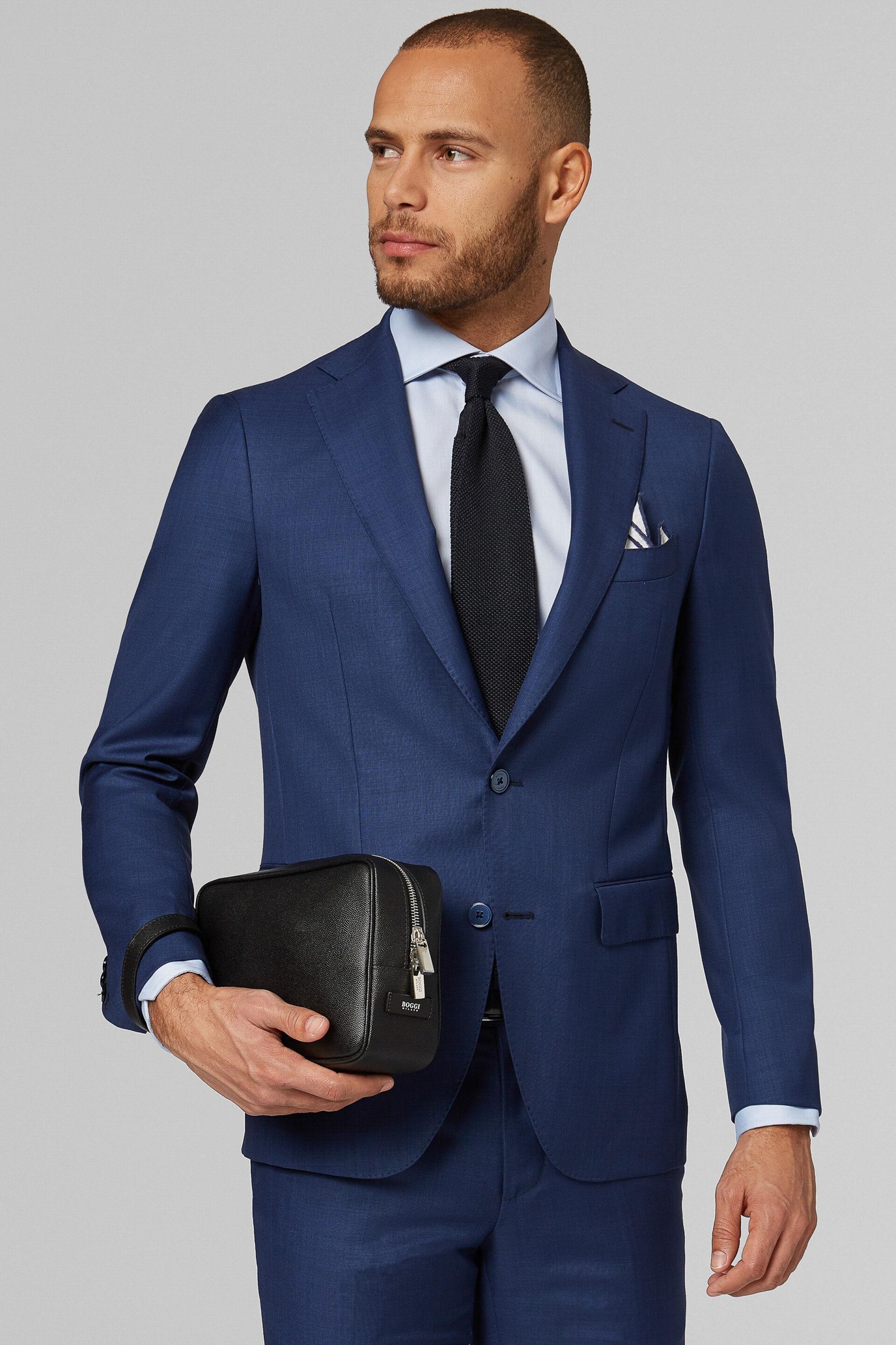 Caviar Leather Sponge Bag Black, Black, large image number 9