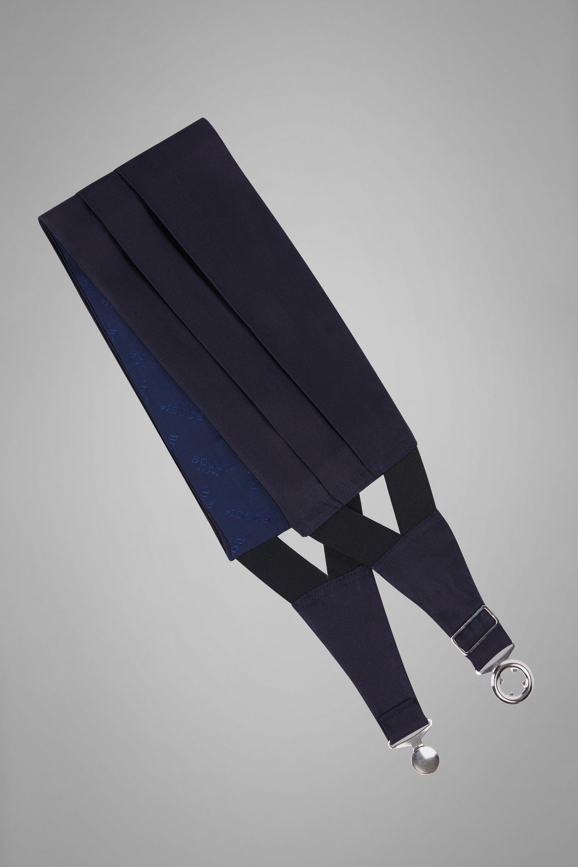 Blue Silk Cummerbund, , large image number 2
