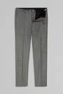 Boggi Milano - Grey Super 110 Wool Grisaille Trousers