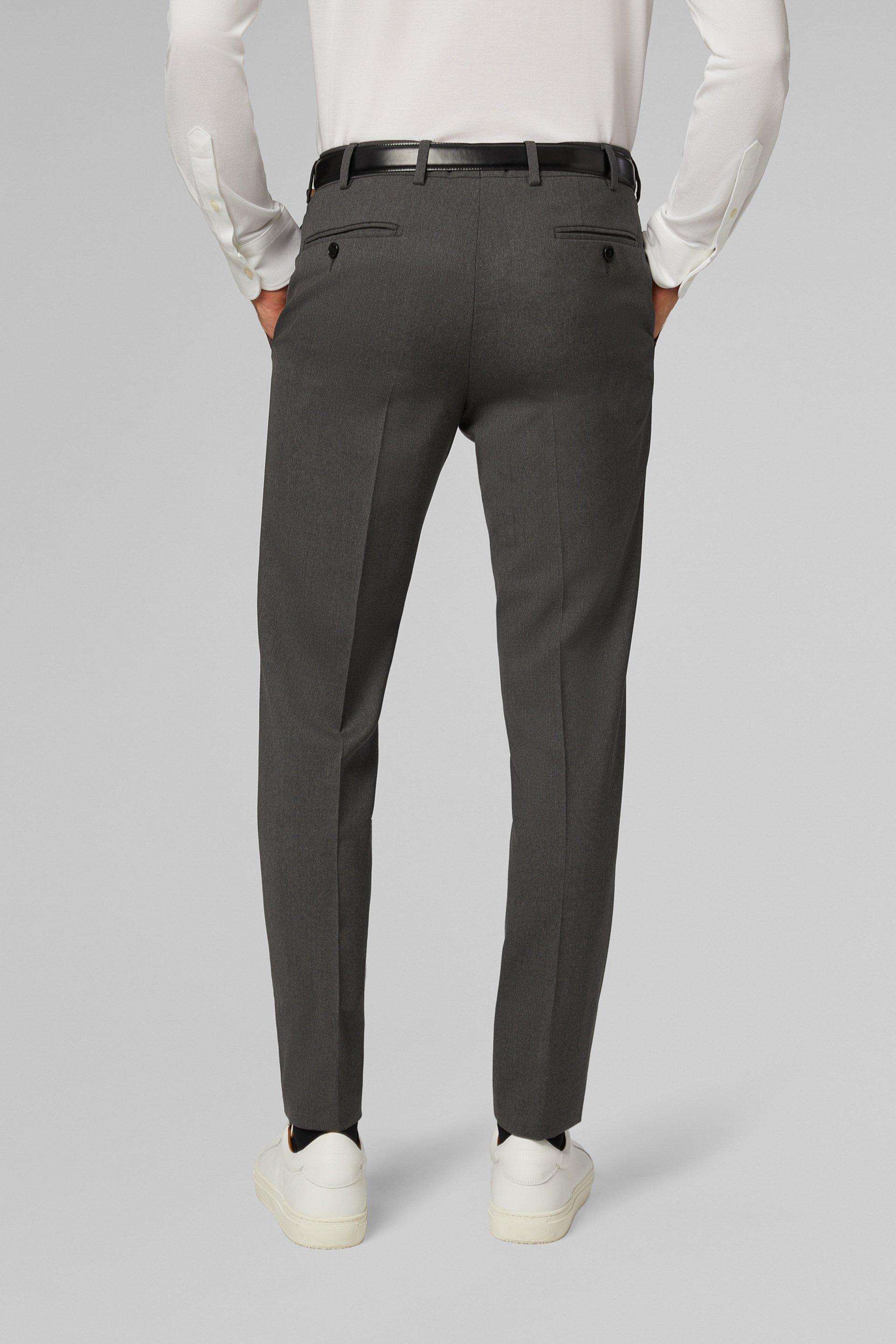 Boggi Milano - Grey Wool Travel Suit Trousers