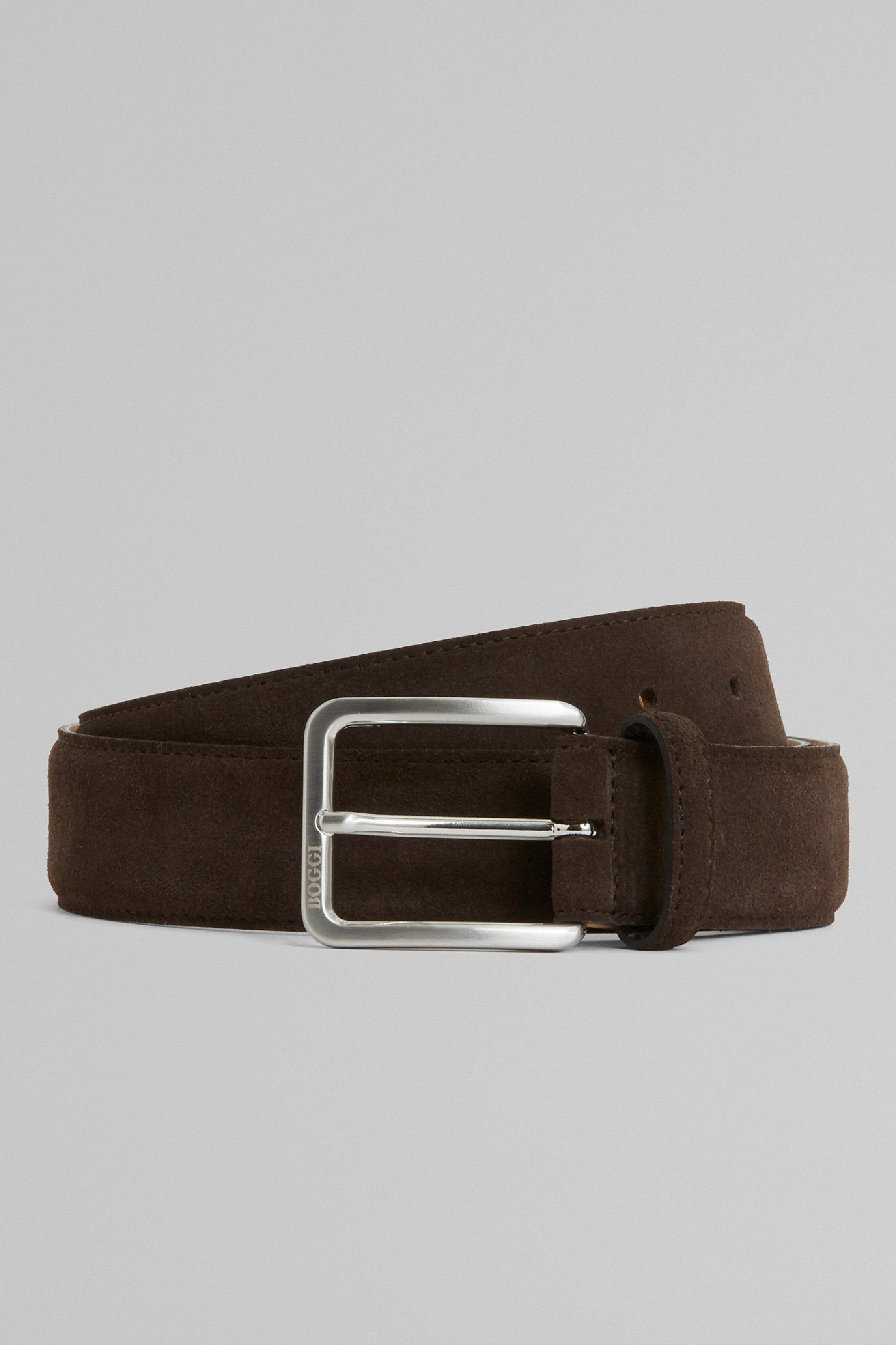 Brown Suede Belt, , medium