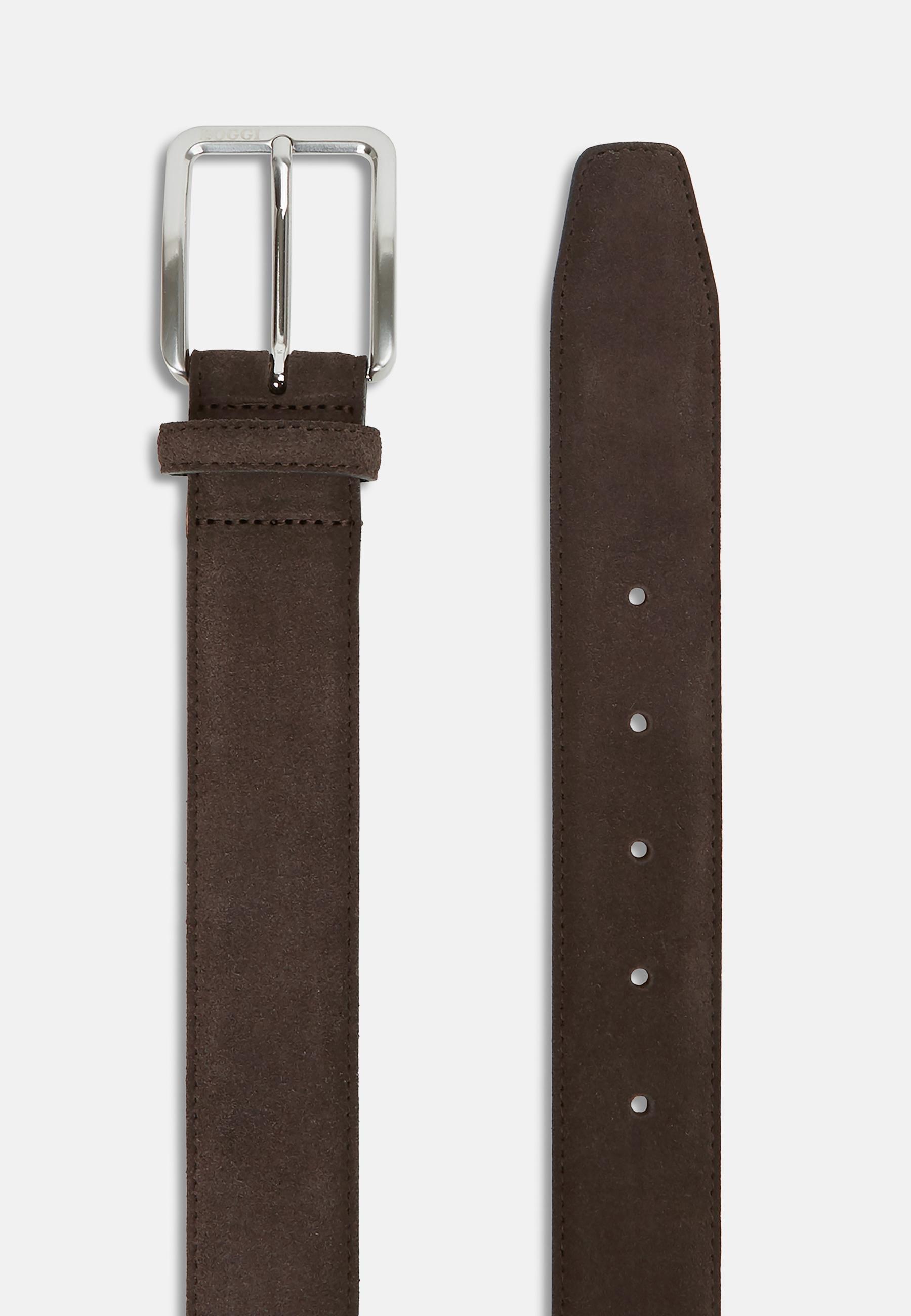 Brown Suede Belt, , large image number 3