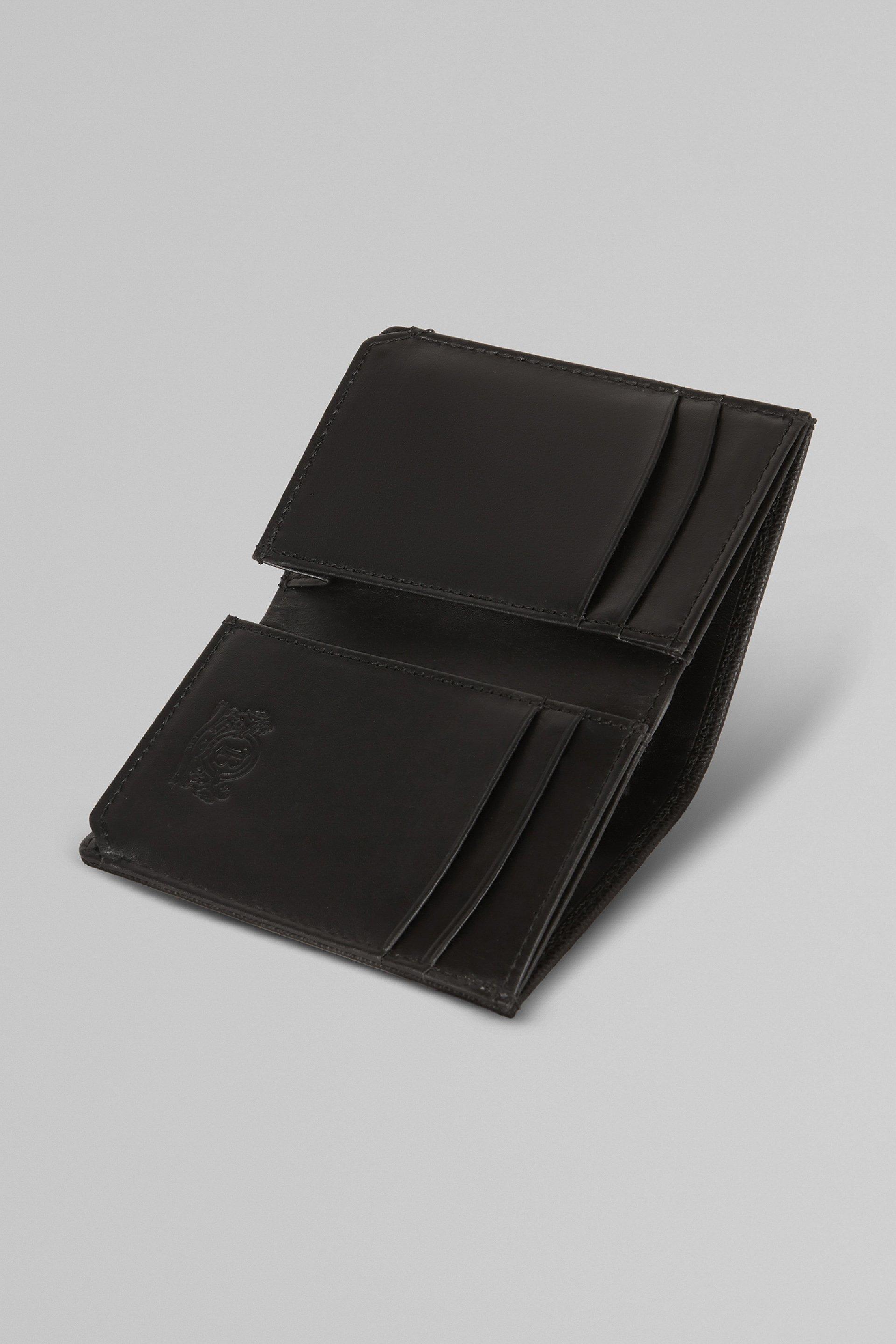Black Caviar Leather Card Holder, , large image number 1
