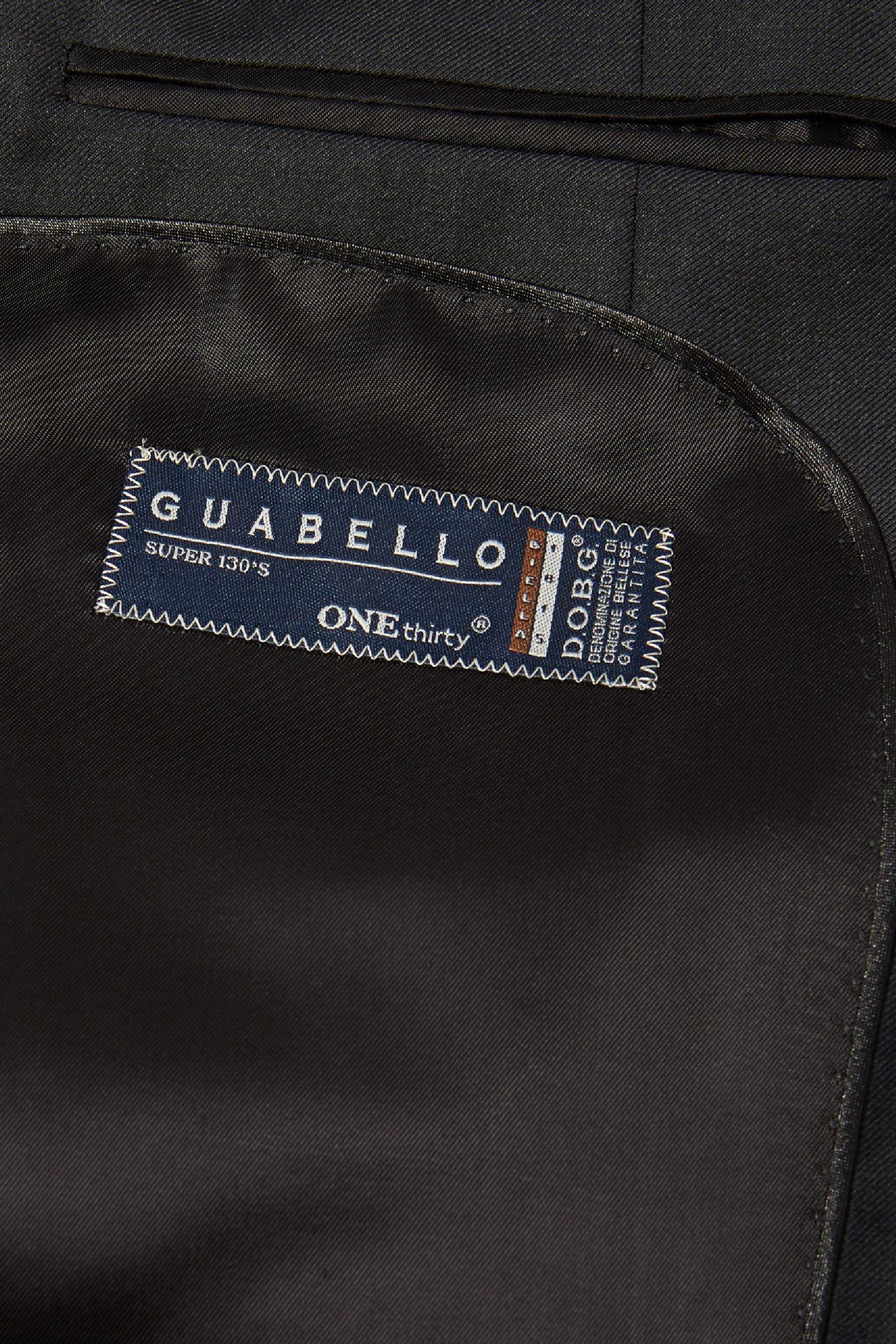 Grey Anthracite Super 130 Wool Jacket, , large image number 3
