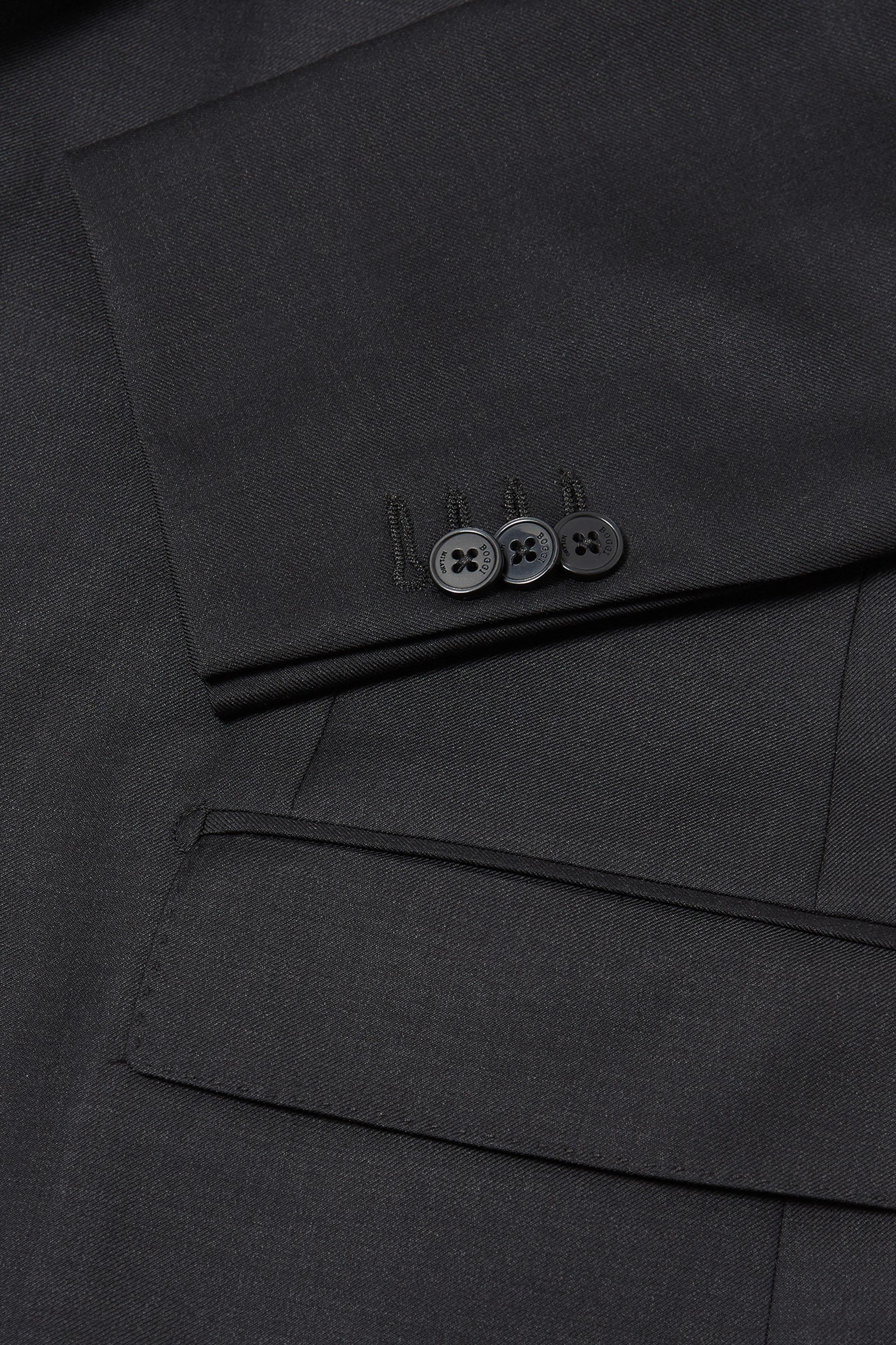 Boggi Milano - Grey Anthracite Super 130 Wool Jacket