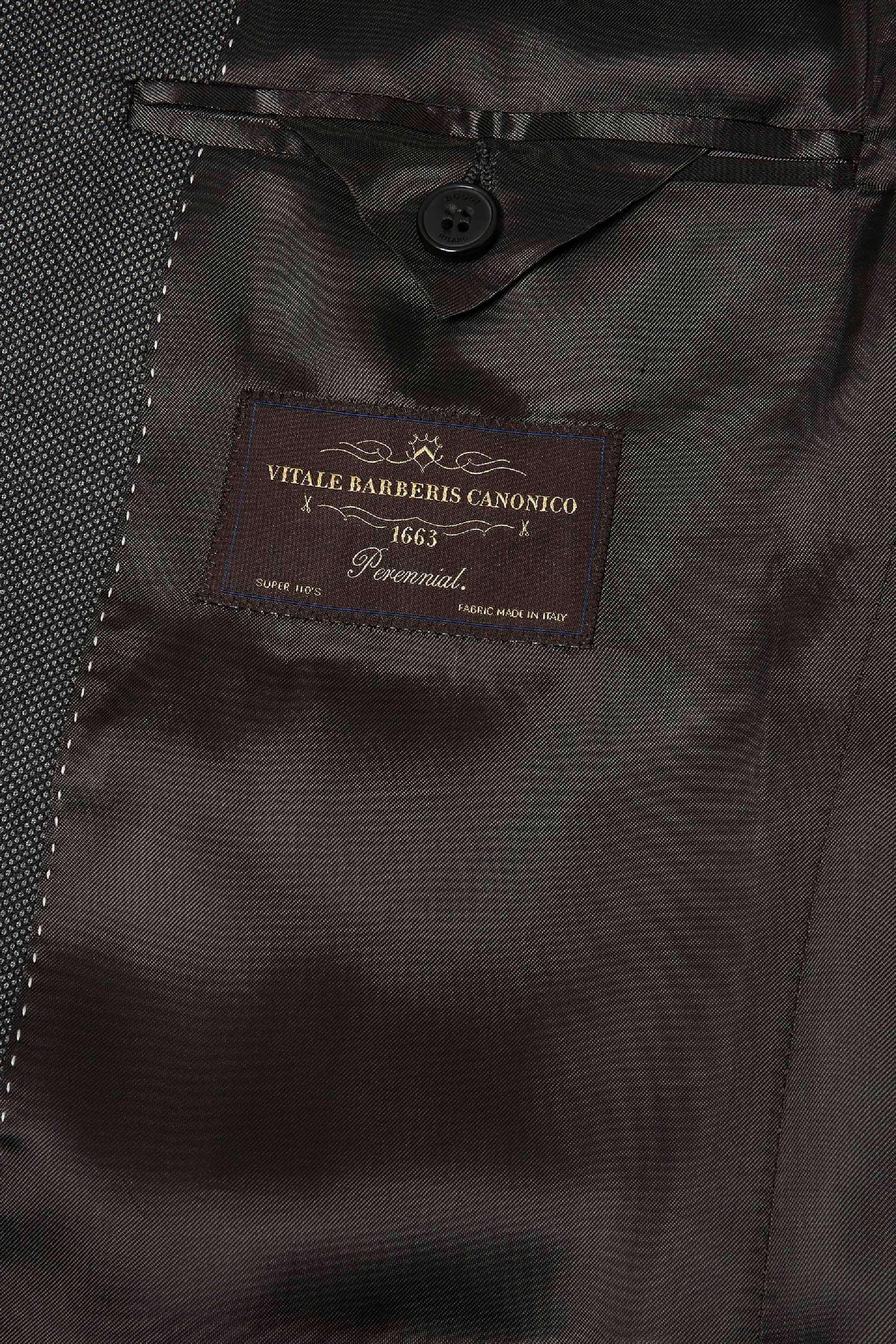 Boggi Milano - Grey Super 110 Slim Birdseye Jacket