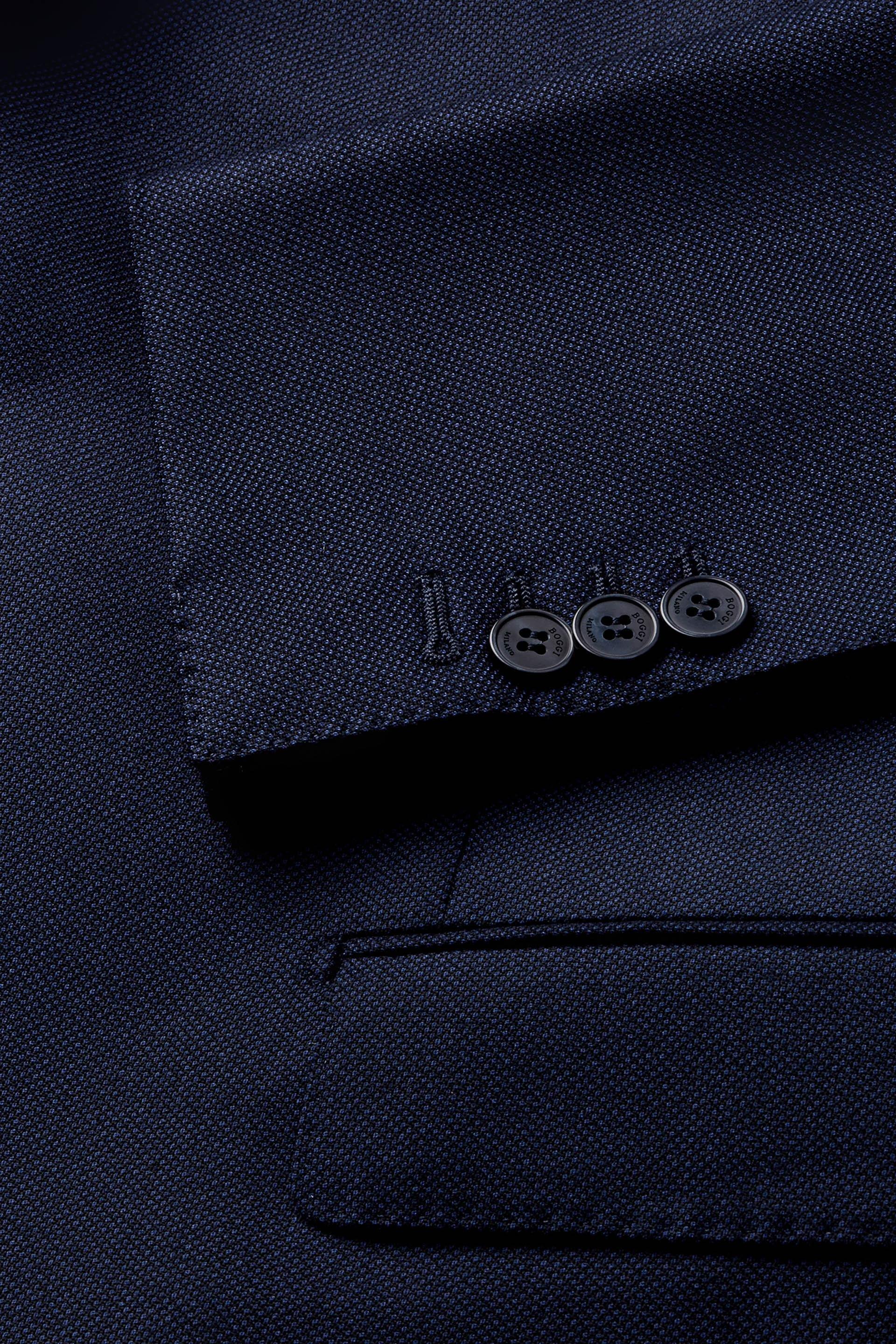 Blue Paris Slim Suit Jacket, , large image number 3