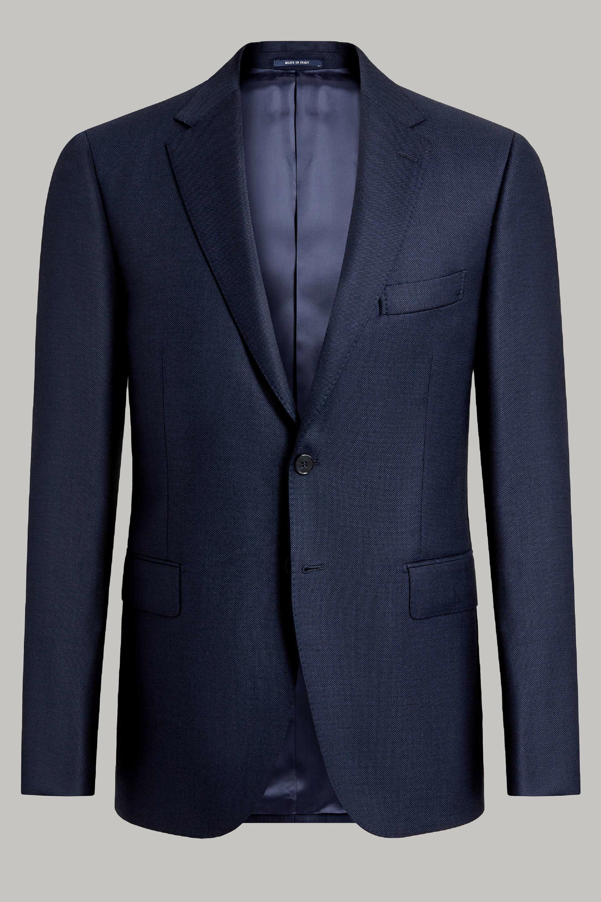 Blue Paris Slim Suit Jacket, , large image number 6