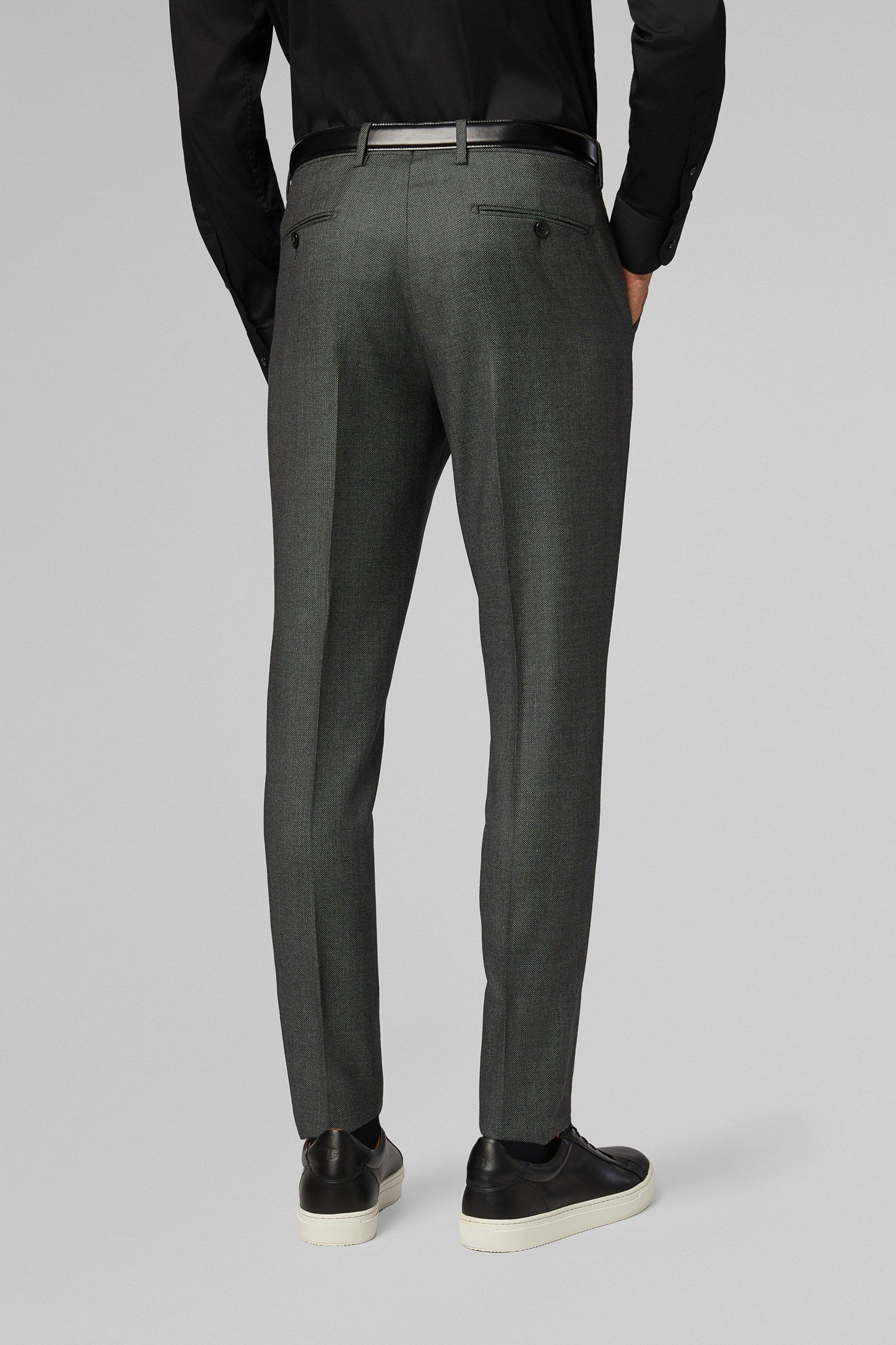 Boggi Milano - Grey Wool Suit Trousers