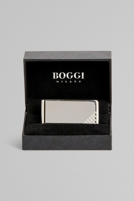 Boggi Milano - Silver Logo Money Clip