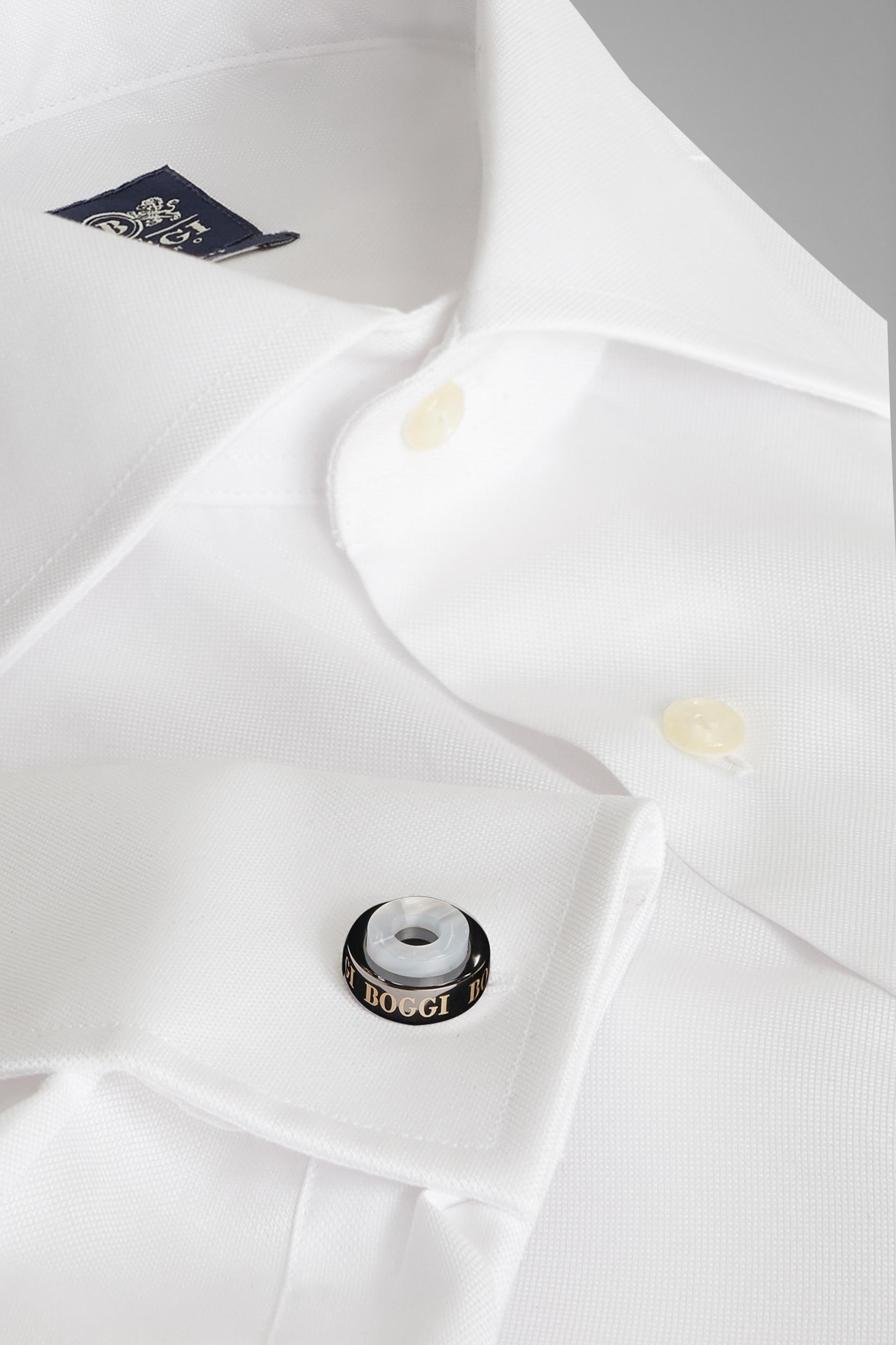 Contrast Logo Cufflinks, Dark Silver, large image number 1
