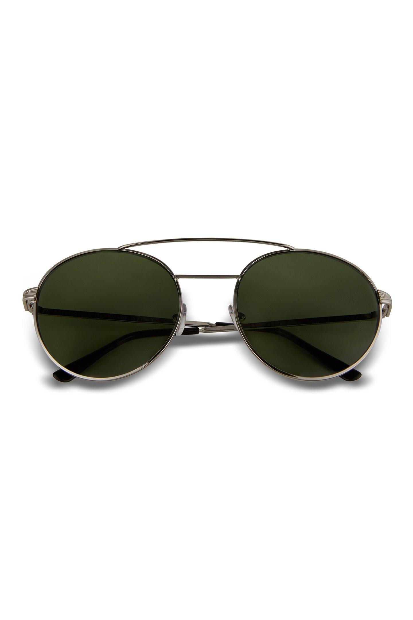 Silver Capri Glasses, Silver, large image number 0
