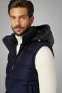 Boggi Milano - Navy Sleeveless Hooded Jacket