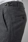 Boggi Milano - Grey Stretch Wool Flannel Slim Trousers