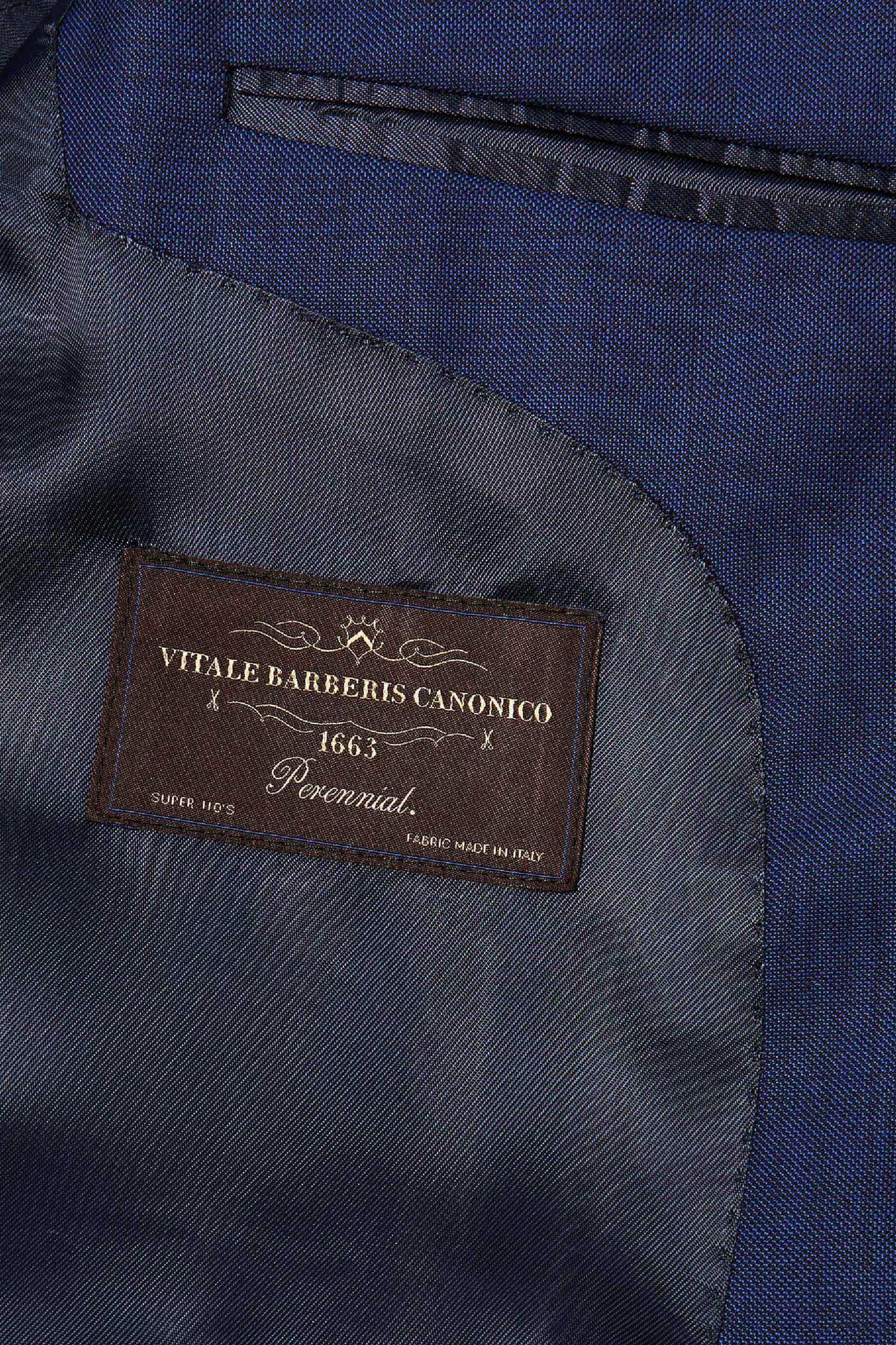 Blue Super 110 Wool Jacket, , large image number 7